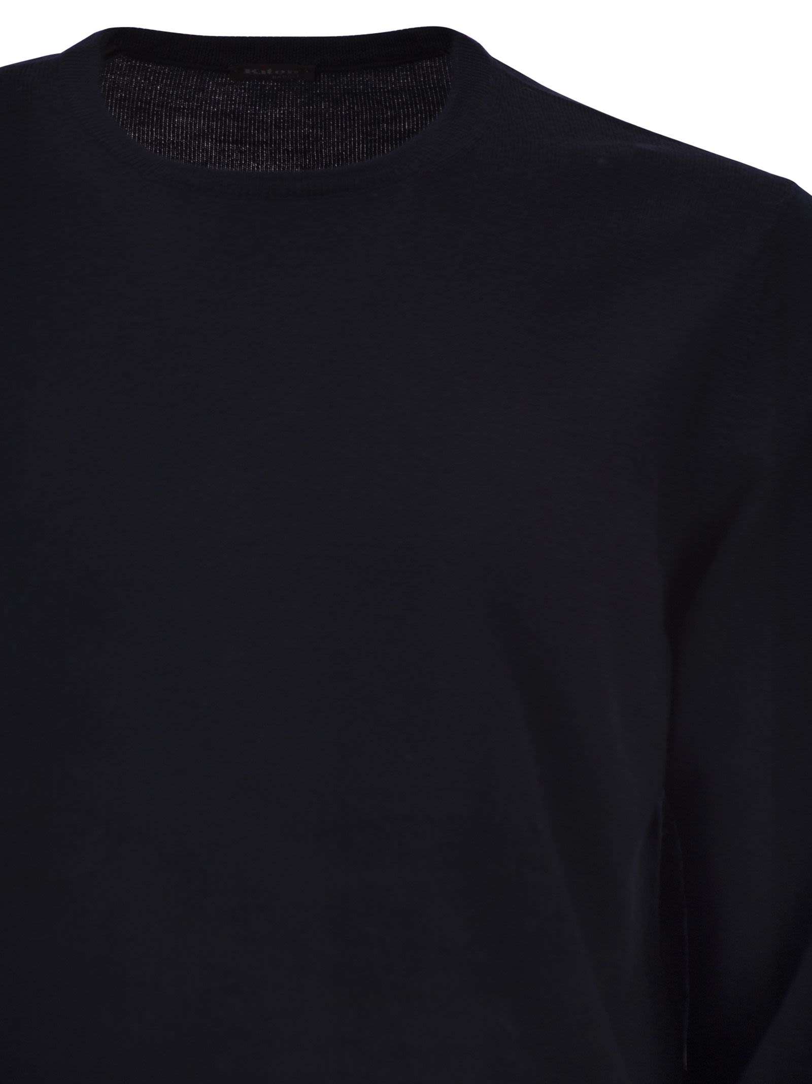 Kiton Men Long-Sleeved Wool Crew Neck Jumper KITON
