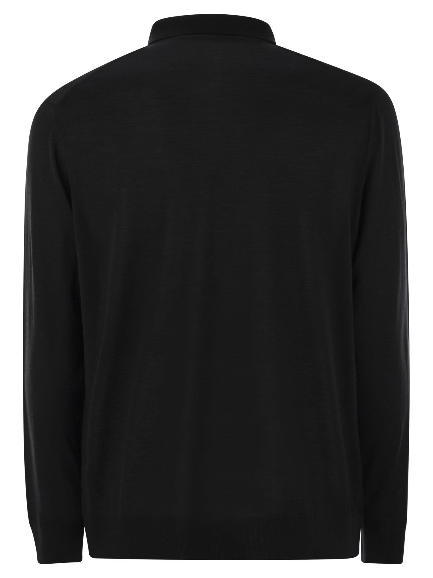 Kiton Men Wool Polo Shirt KITON