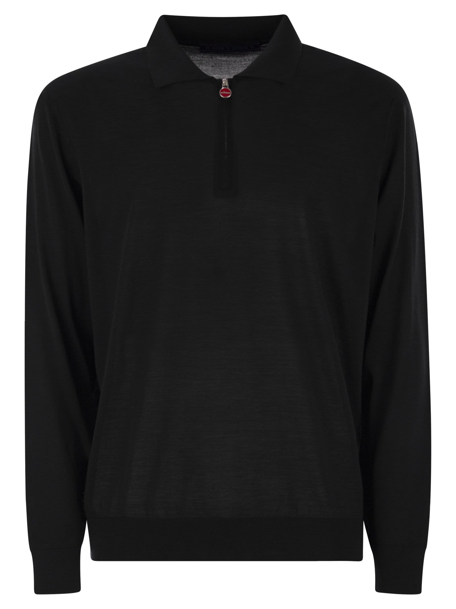 Kiton Men Wool Polo Shirt KITON