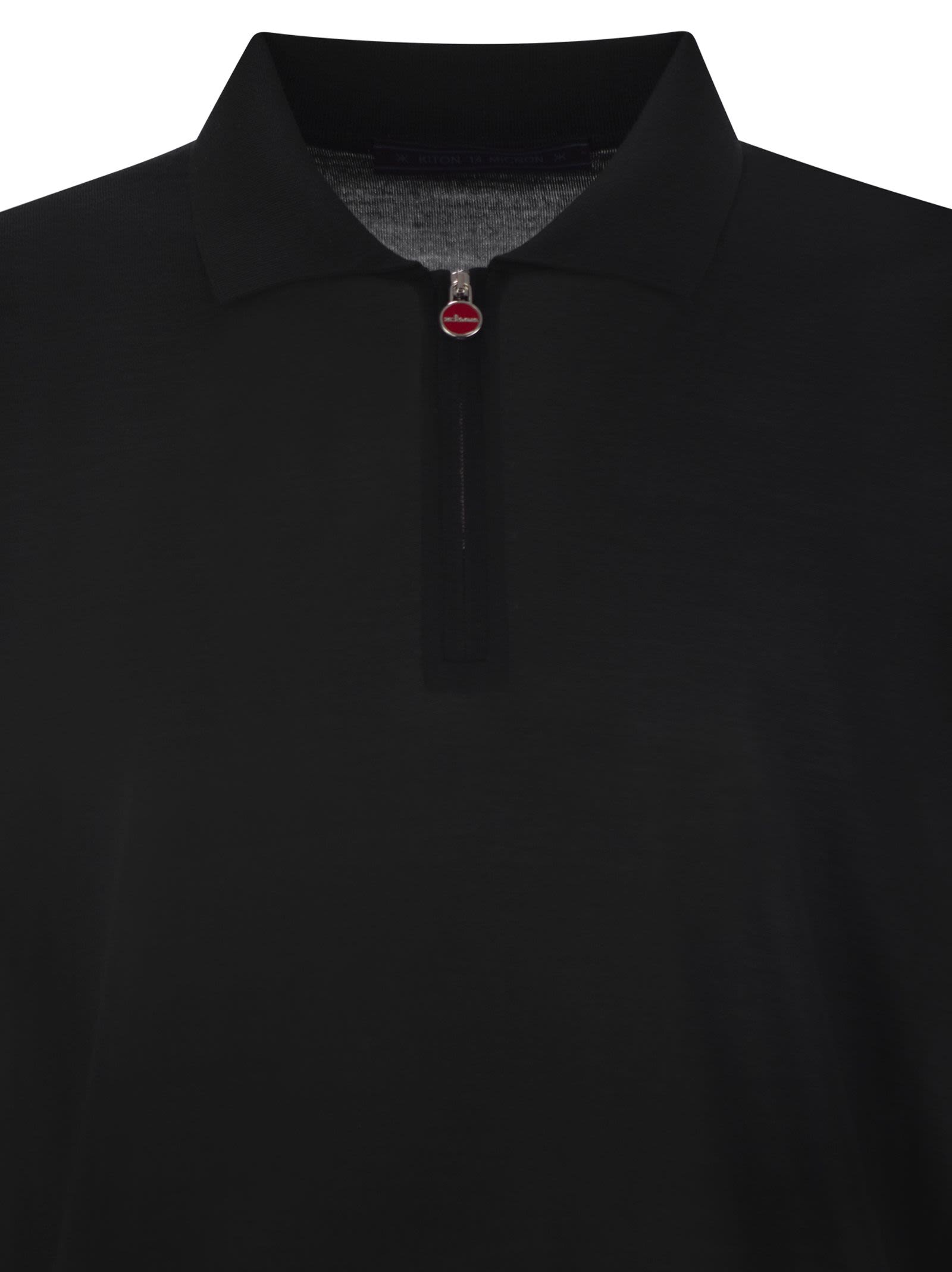 Kiton Men Wool Polo Shirt KITON