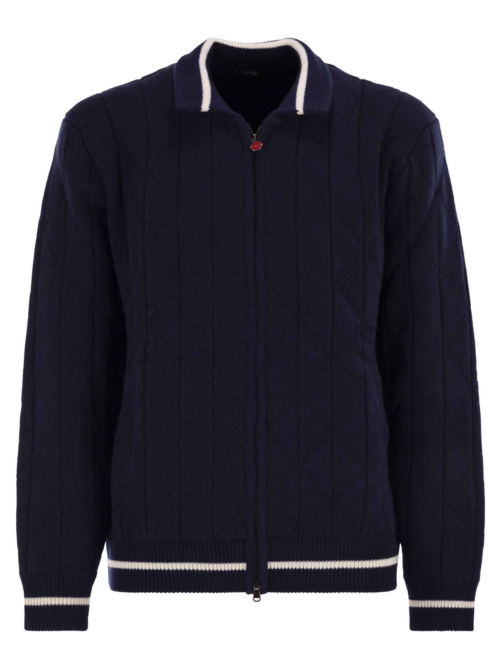 Kiton Men Cashmere Bomber Jacket KITON