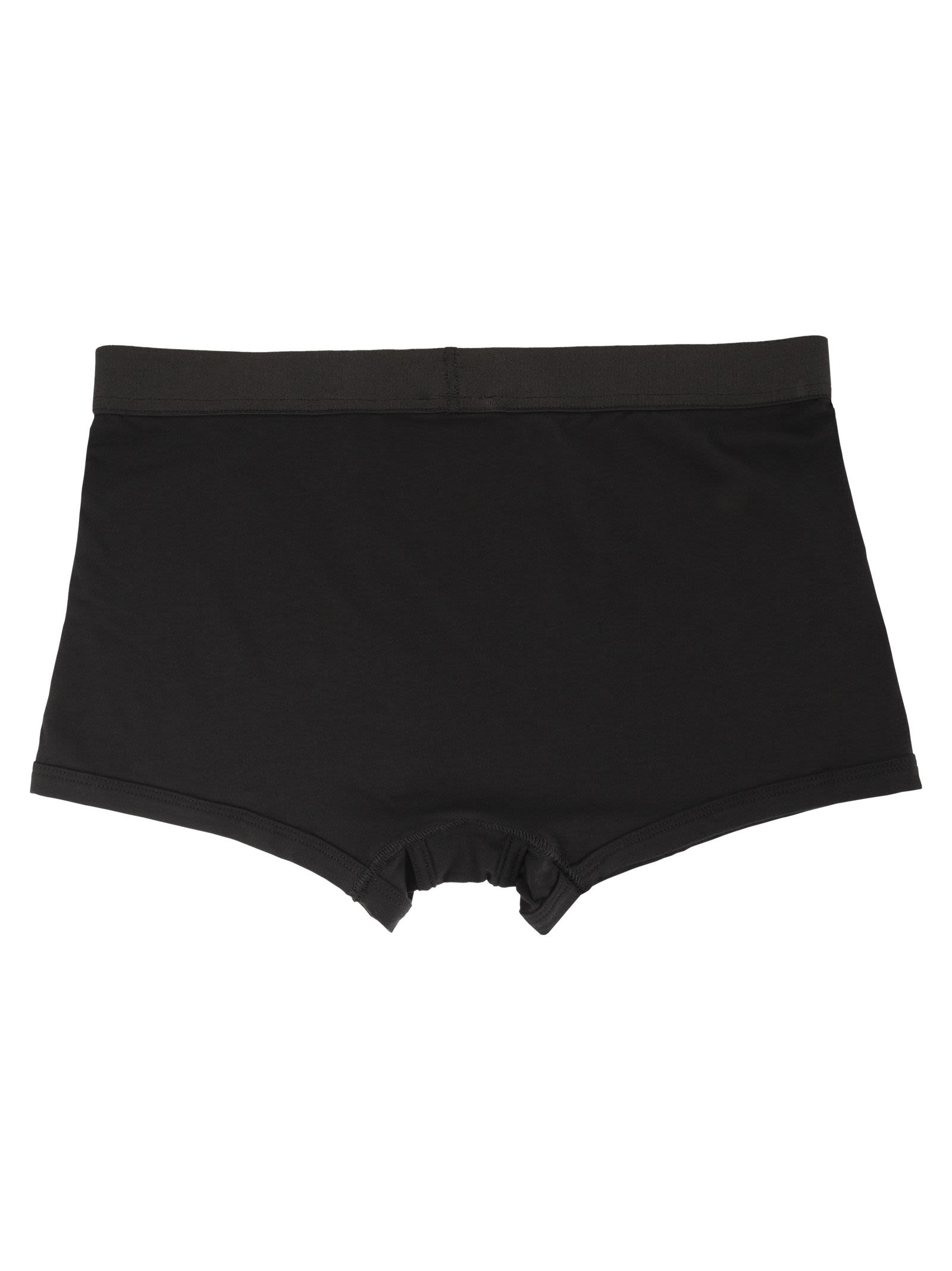 Kiton Men Stretch Cotton Boxer Briefs With Logo KITON