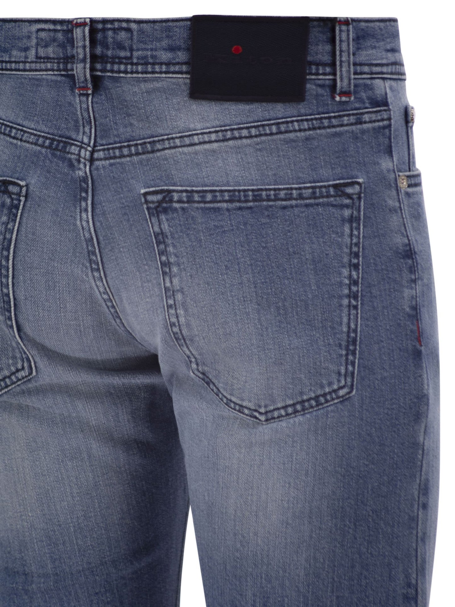Kiton Men Five-Pocket Stretch Denim Jeans KITON