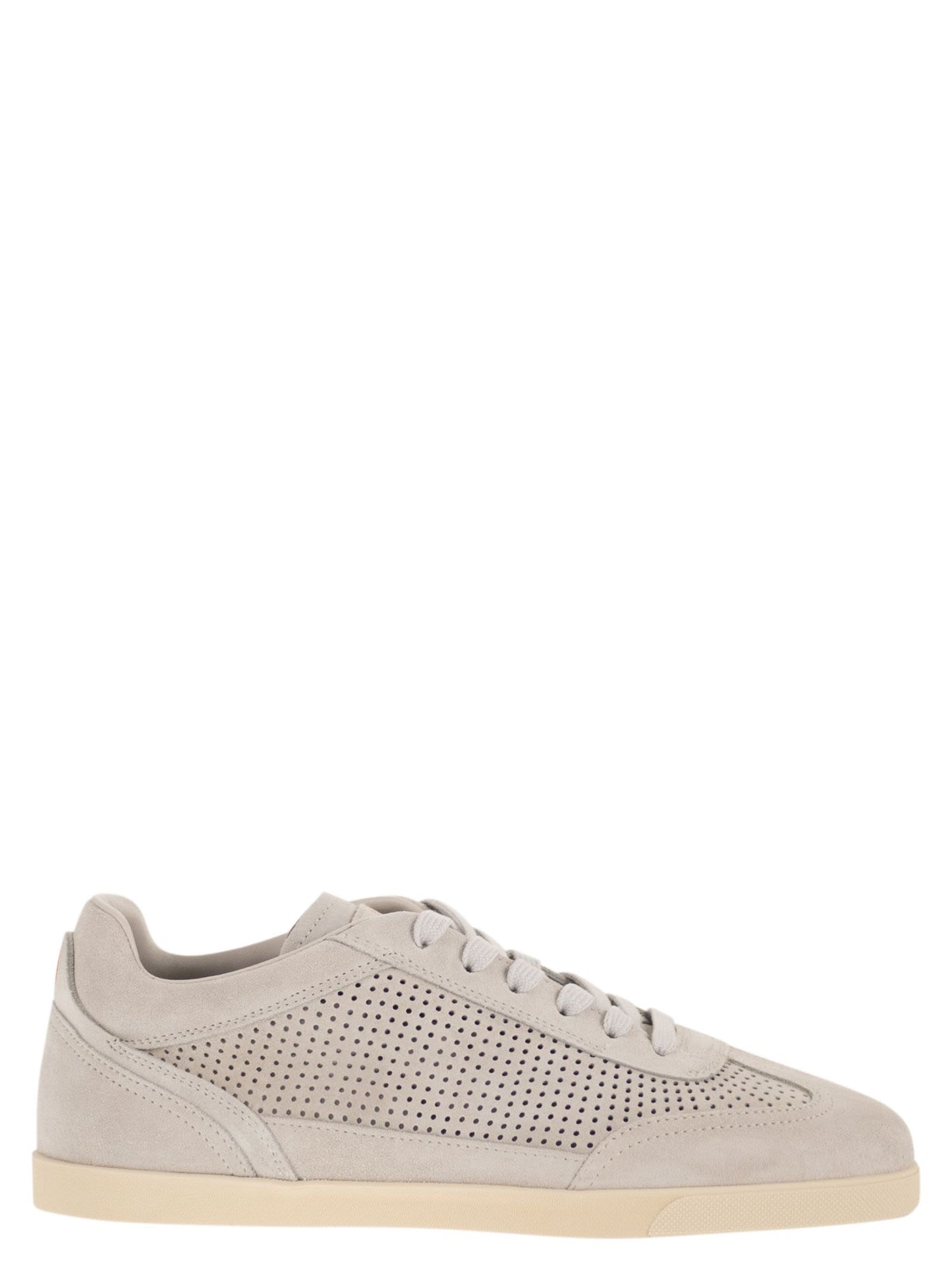 Kiton Men Perforated Calfskin Sneakers KITON