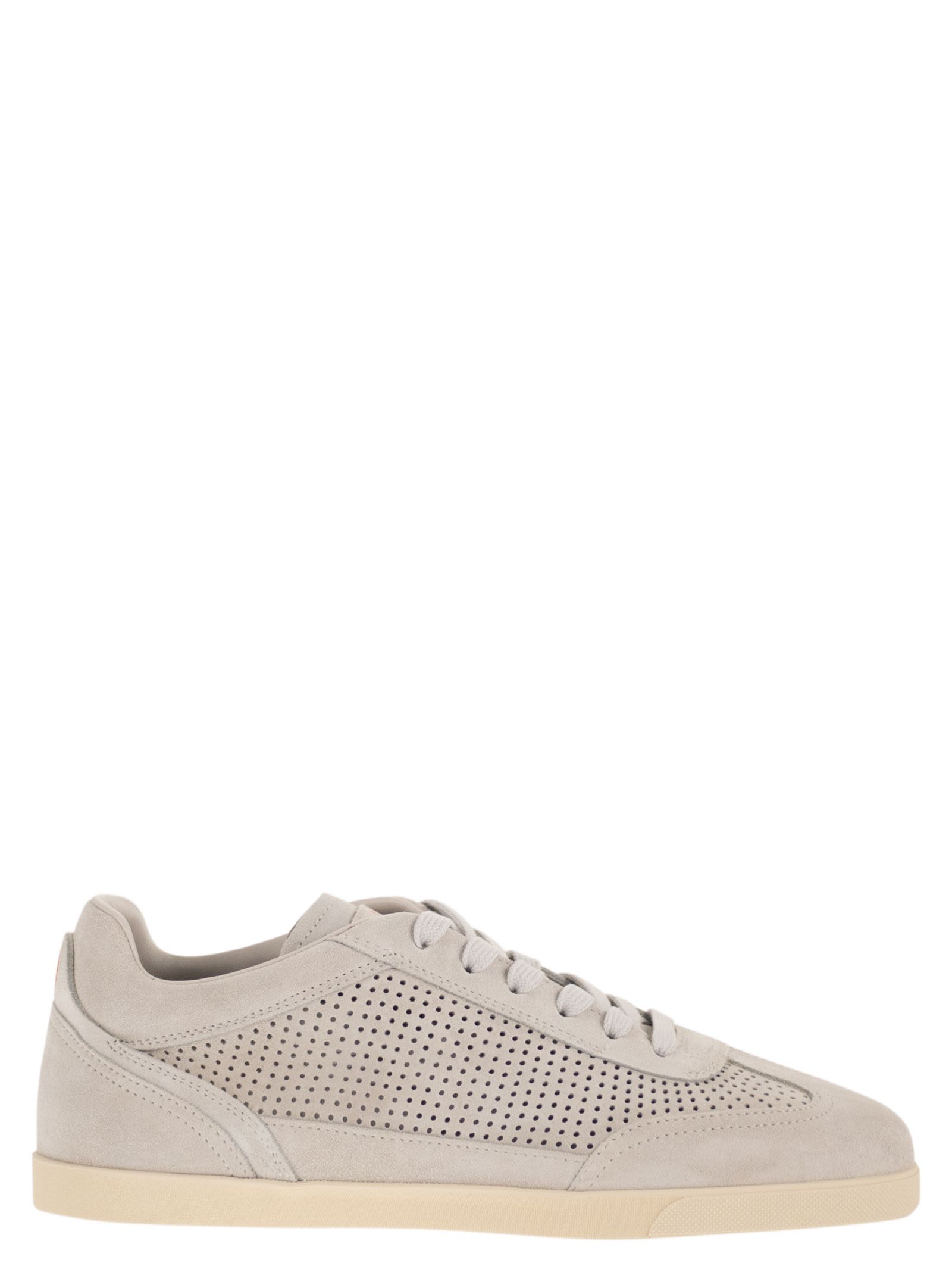 Kiton Men Perforated Calfskin Sneakers KITON