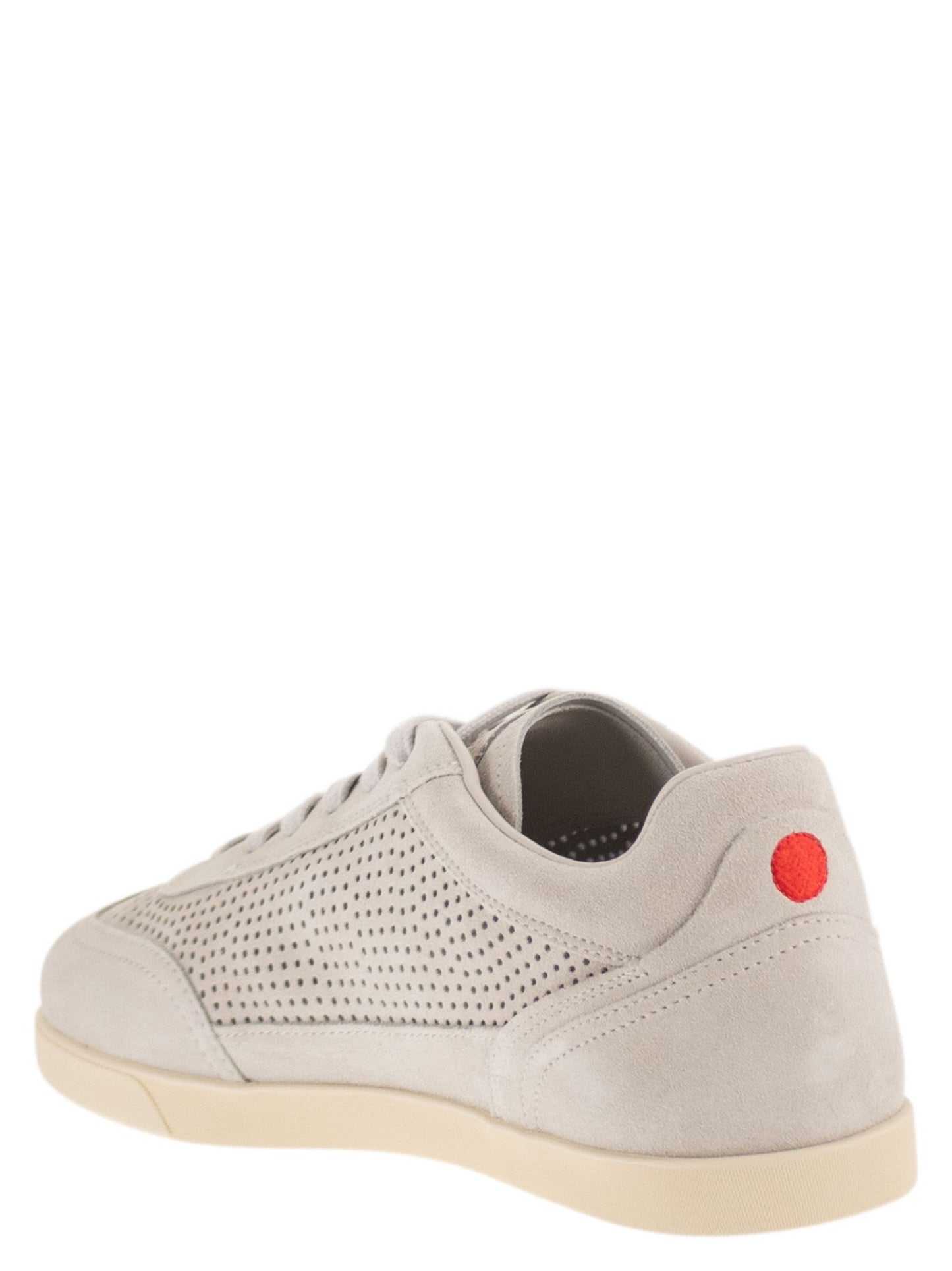 Kiton Men Perforated Calfskin Sneakers KITON