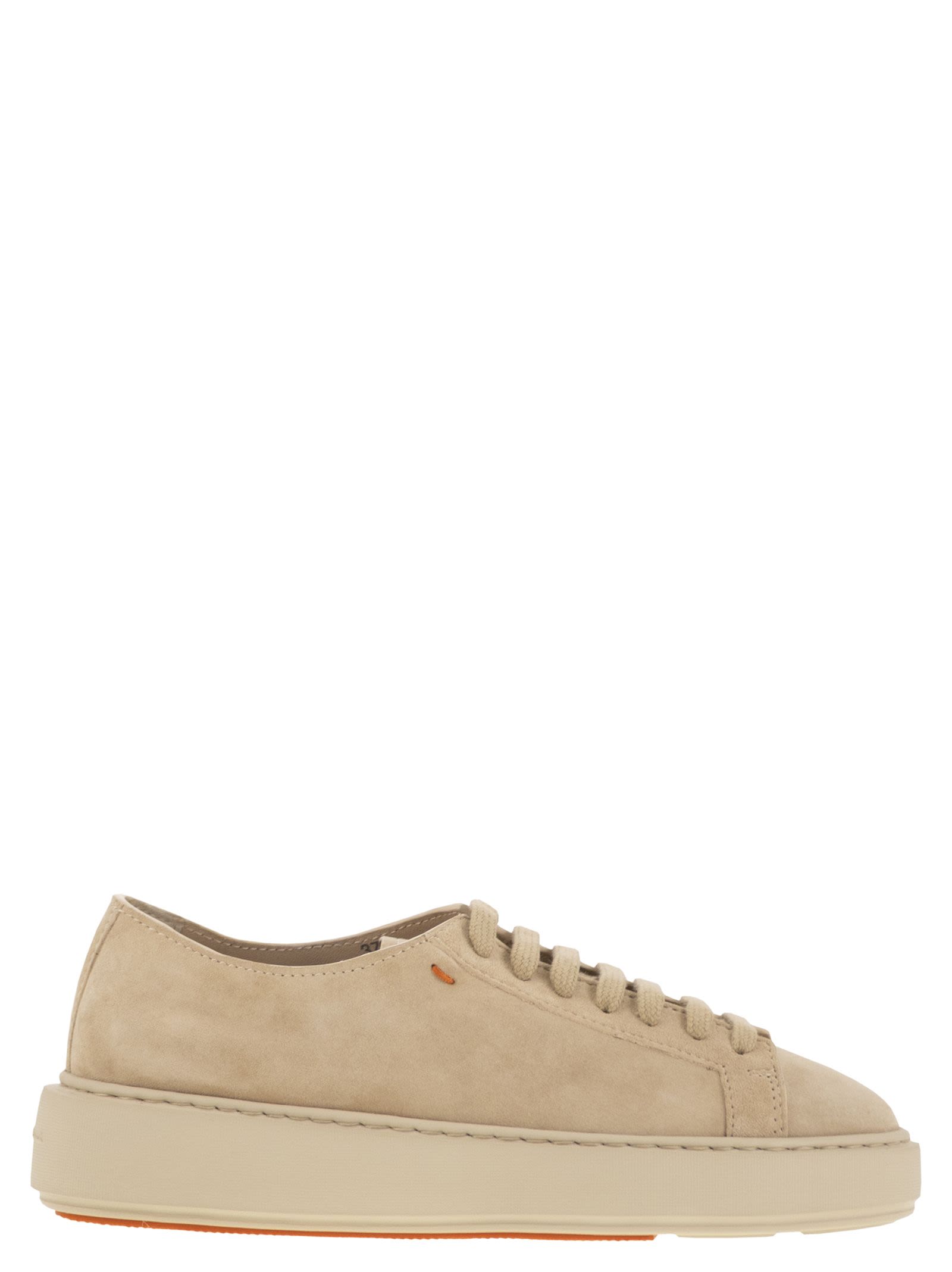 Santoni Women Suede Sneakers SANTONI