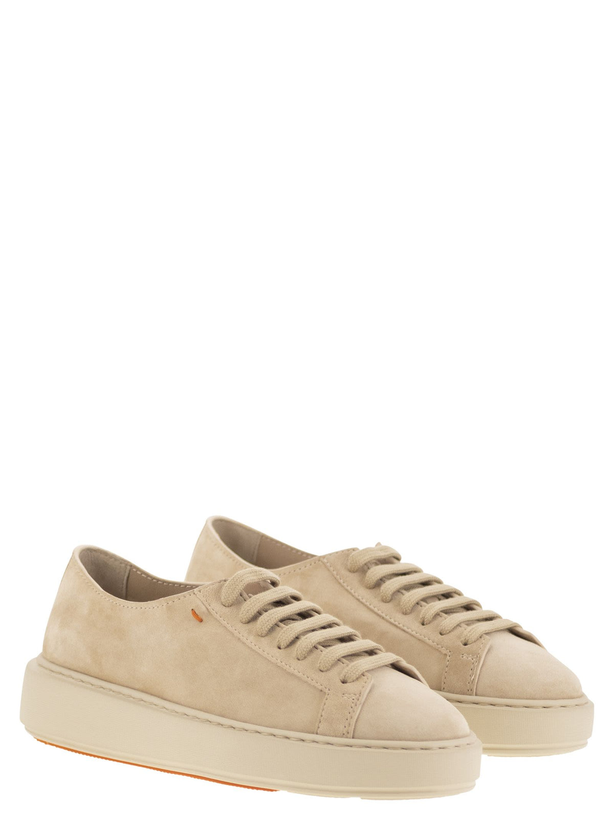 Santoni Women Suede Sneakers SANTONI