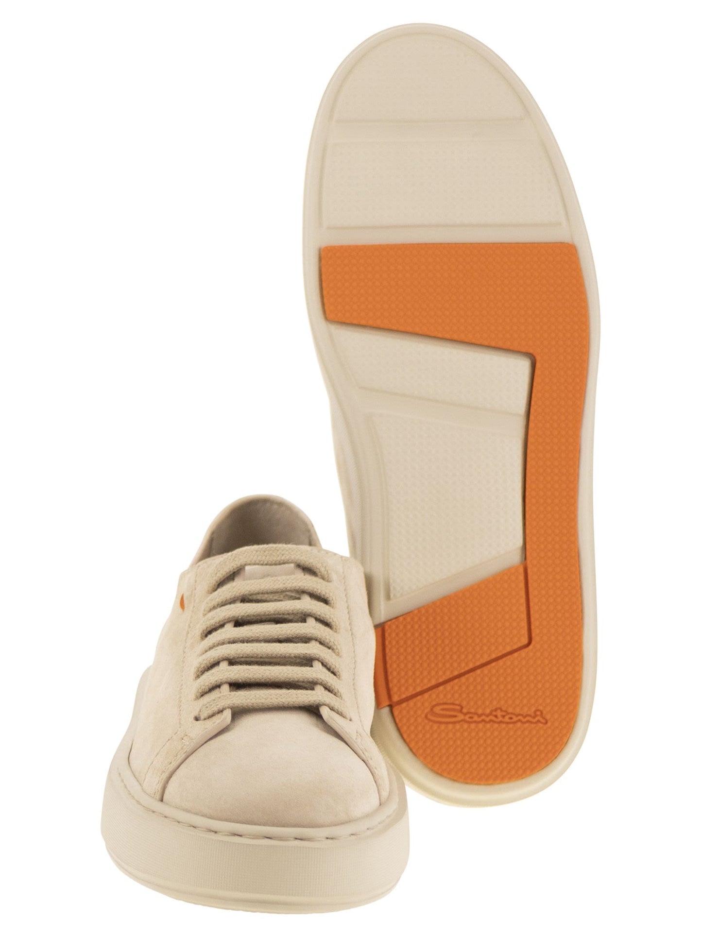 Santoni Women Suede Sneakers SANTONI