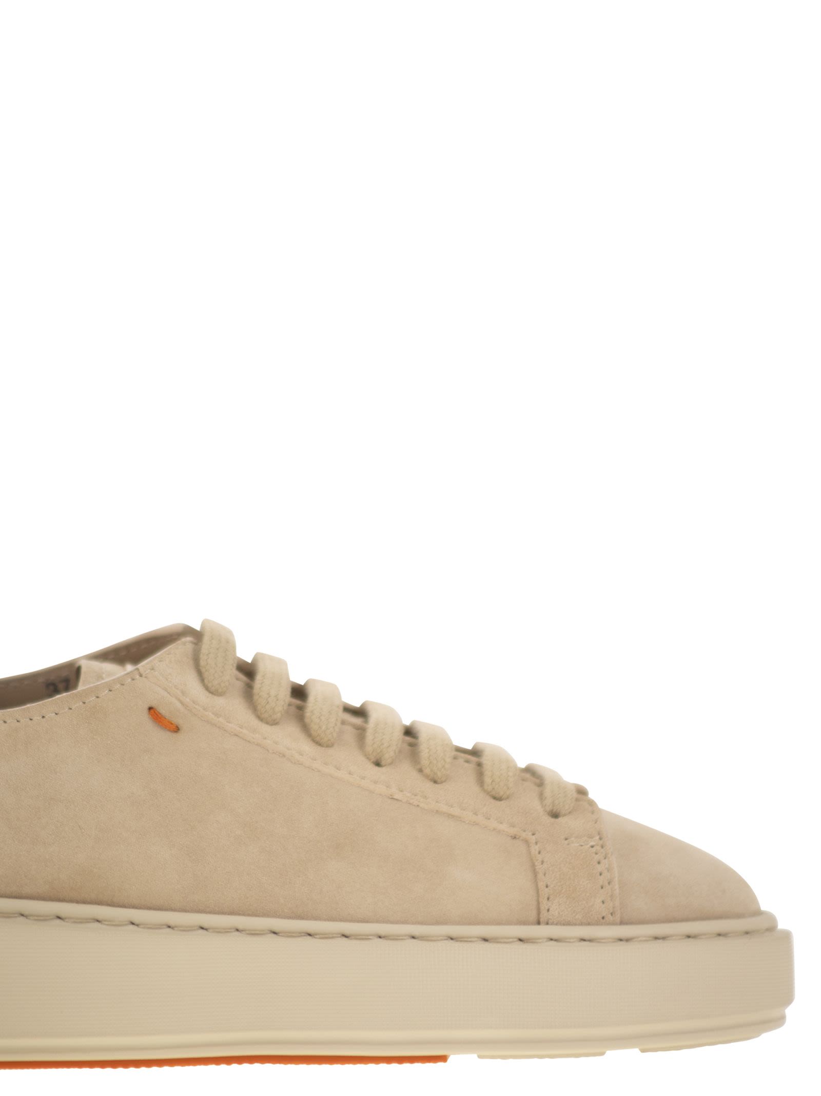 Santoni Women Suede Sneakers SANTONI