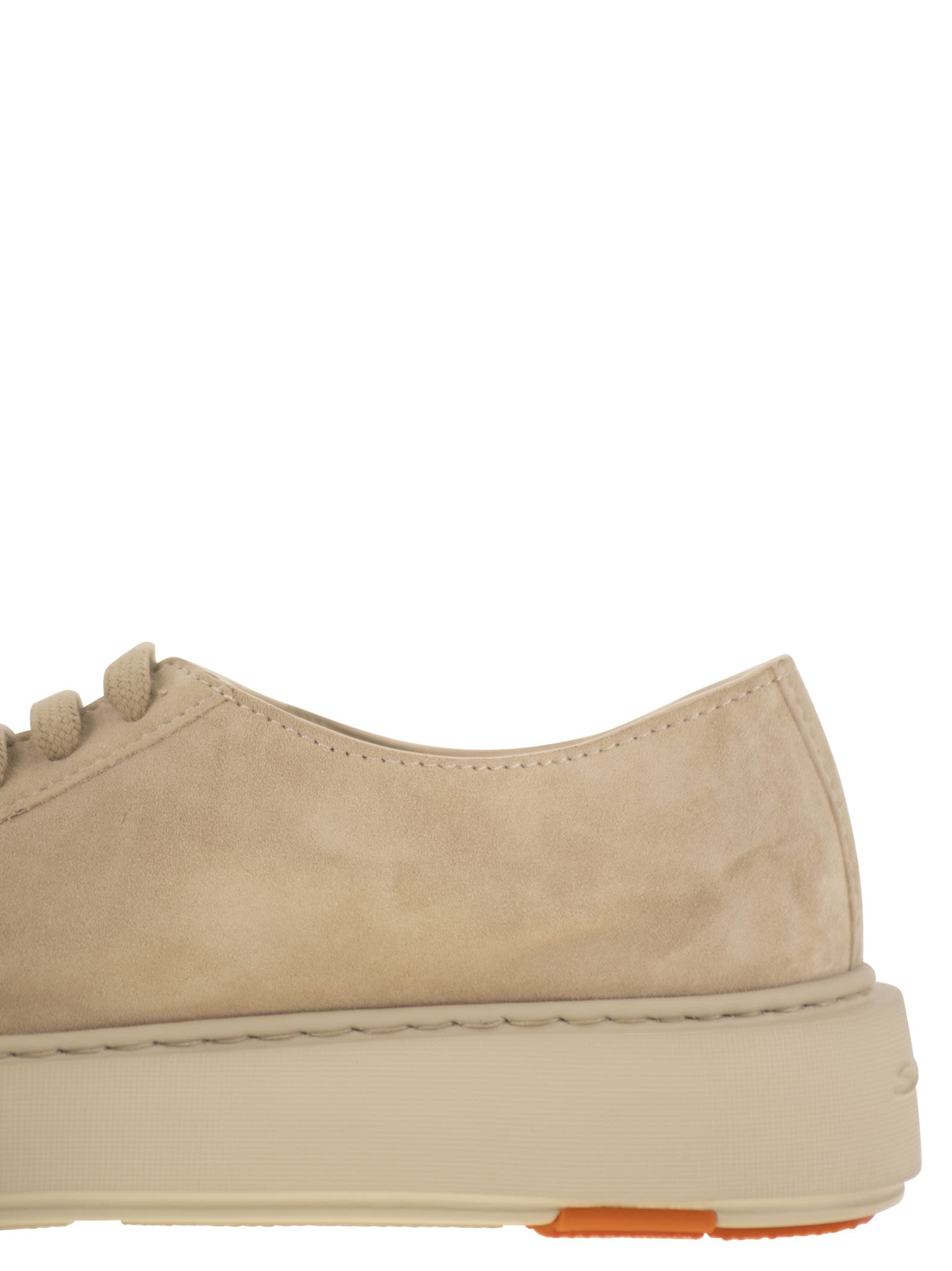 Santoni Women Suede Sneakers SANTONI