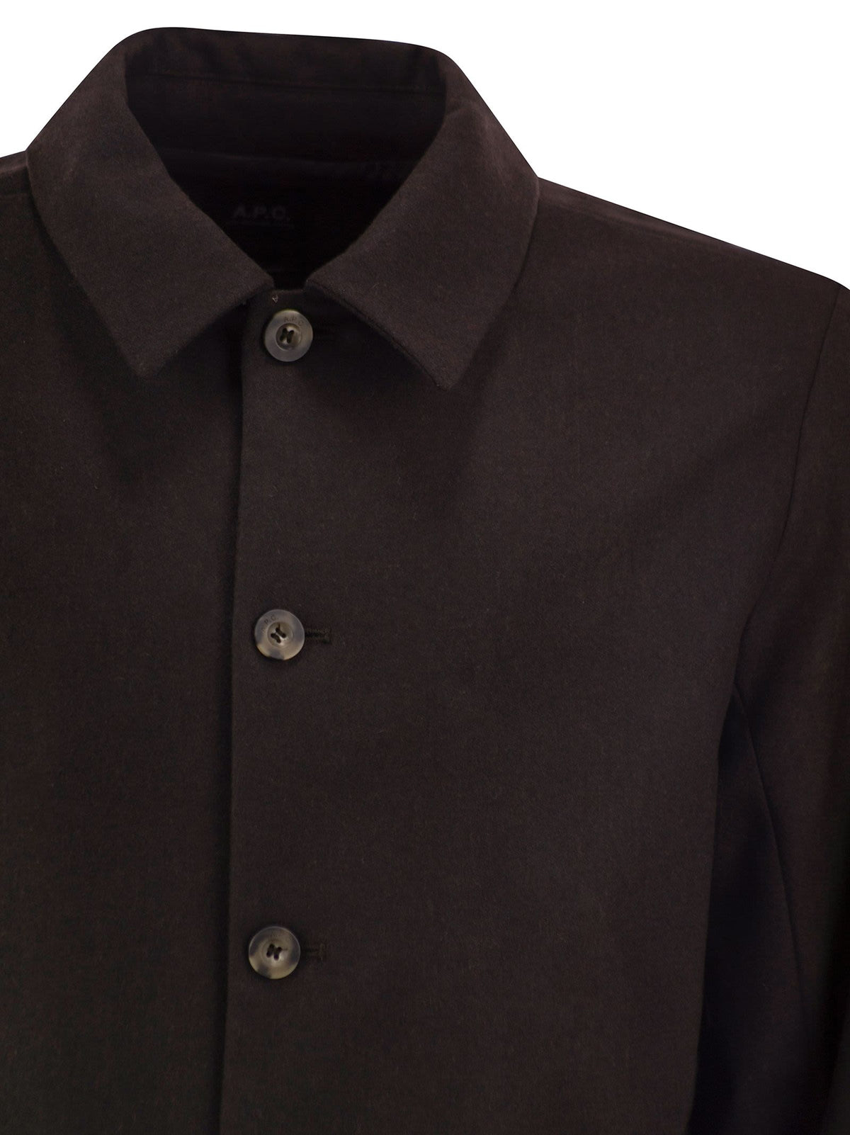 A.P.C. Men Recycled Wool-Blend Jacket With Buttons A.P.C.