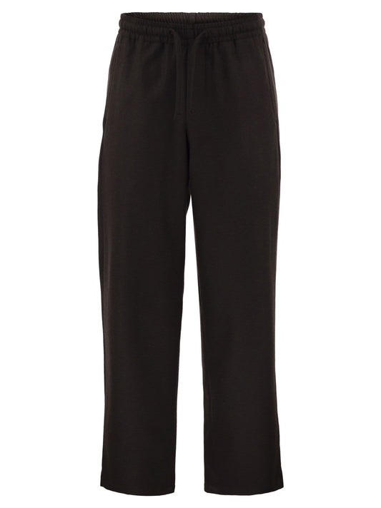 A.P.C. Men Recycled Wool-Blend Trousers With Drawstring A.P.C.