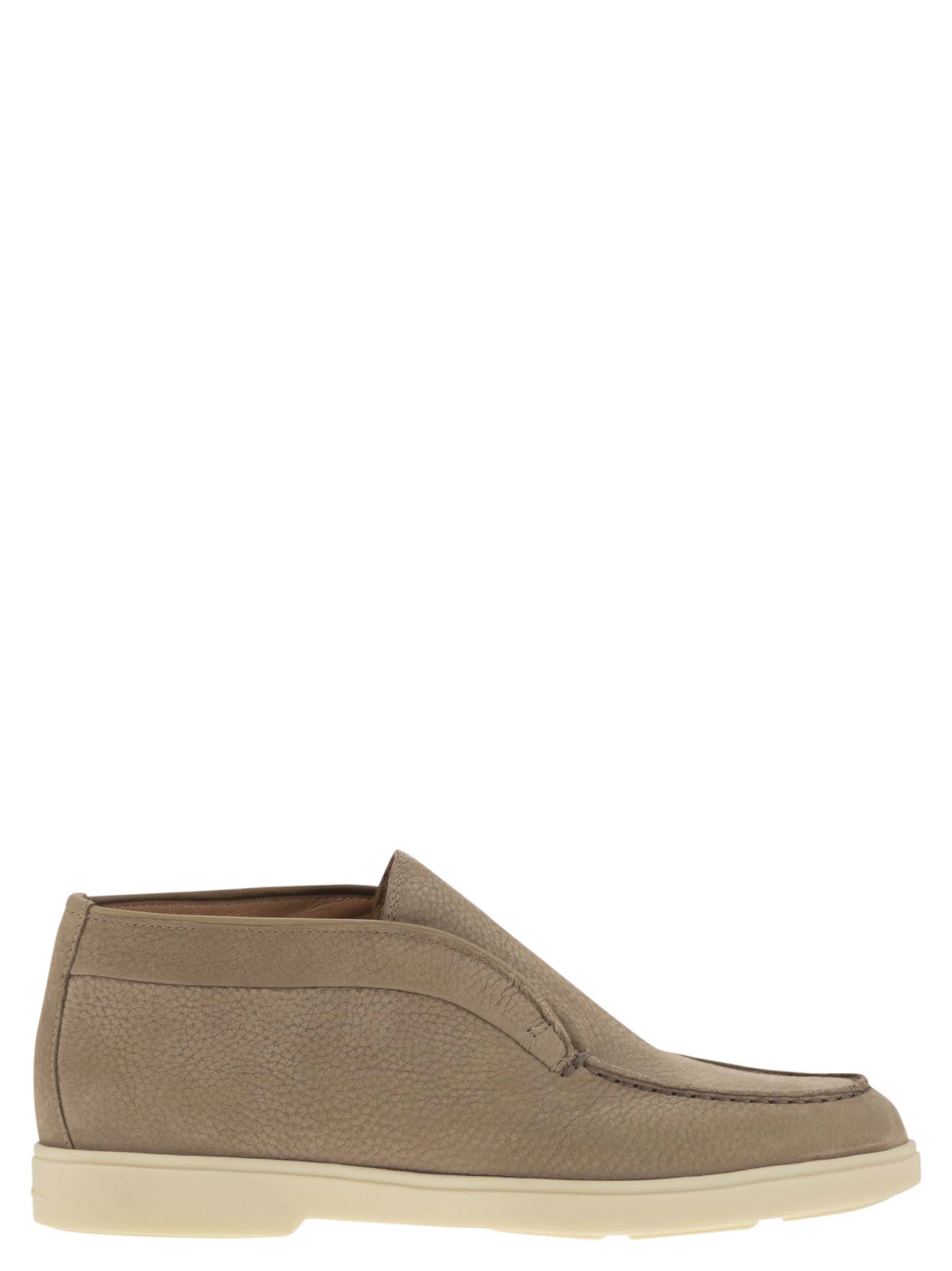 Santoni Women Desert Boot In Nubuck SANTONI