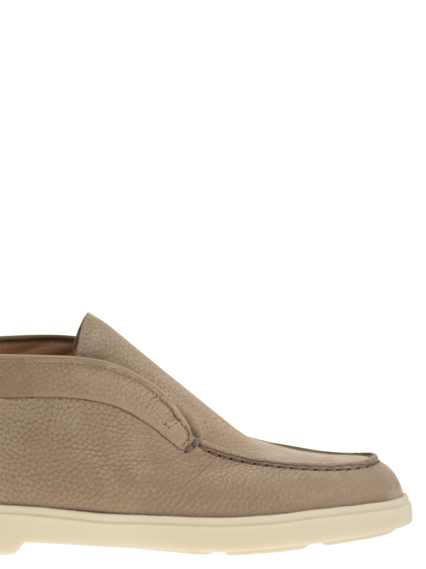 Santoni Women Desert Boot In Nubuck SANTONI
