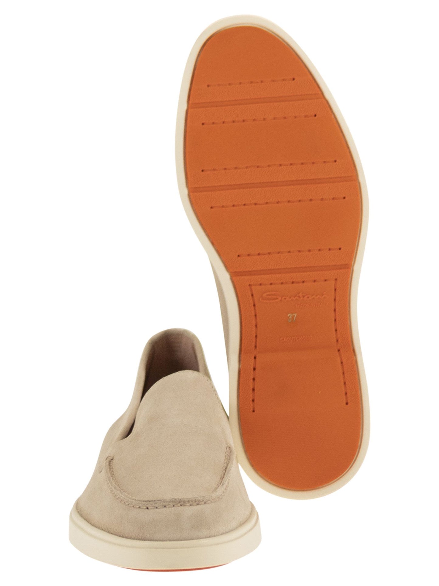 Santoni Women Yaltamoc - Suede Loafer SANTONI