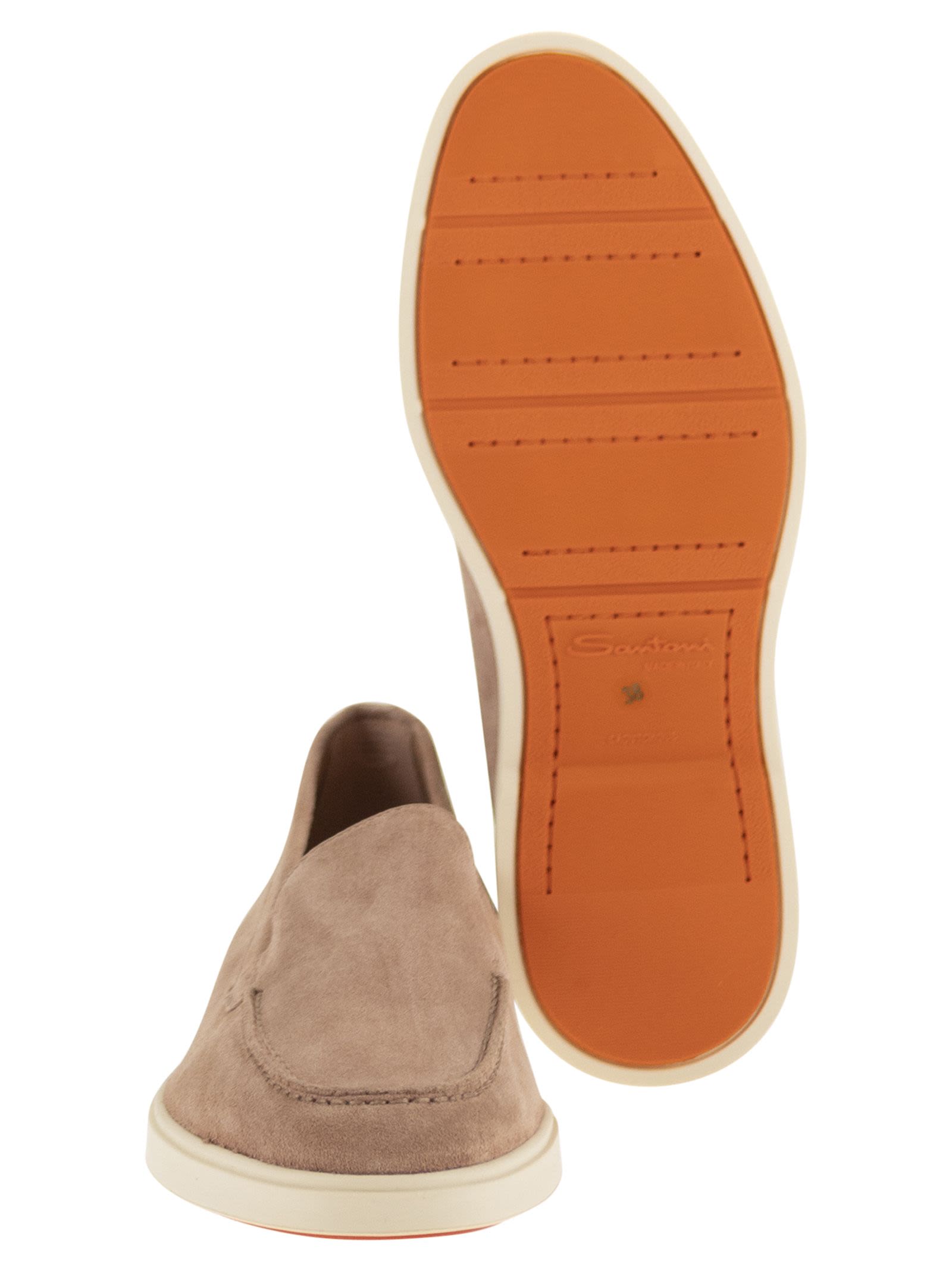 Santoni Women Yaltamoc - Suede Loafer SANTONI