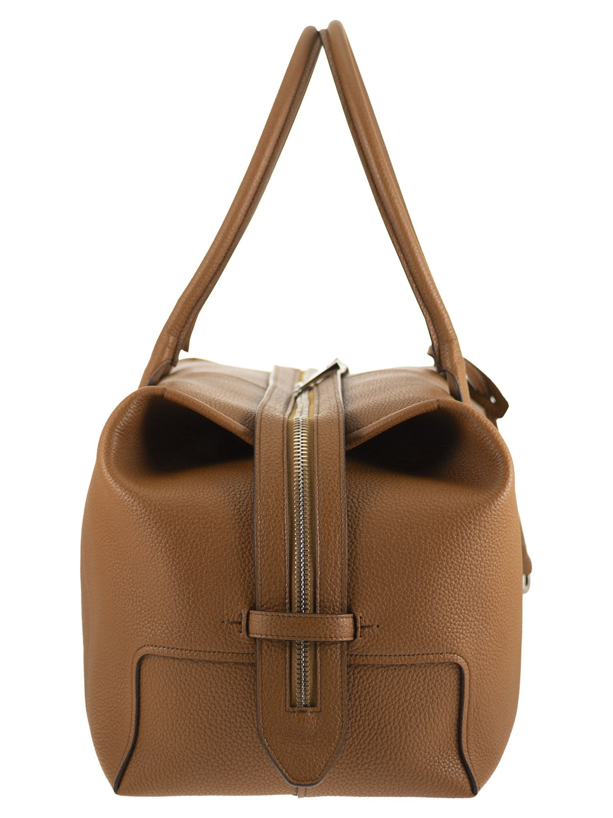 Tod's Men Hammered Calfskin Leather Travel Bag TOD'S