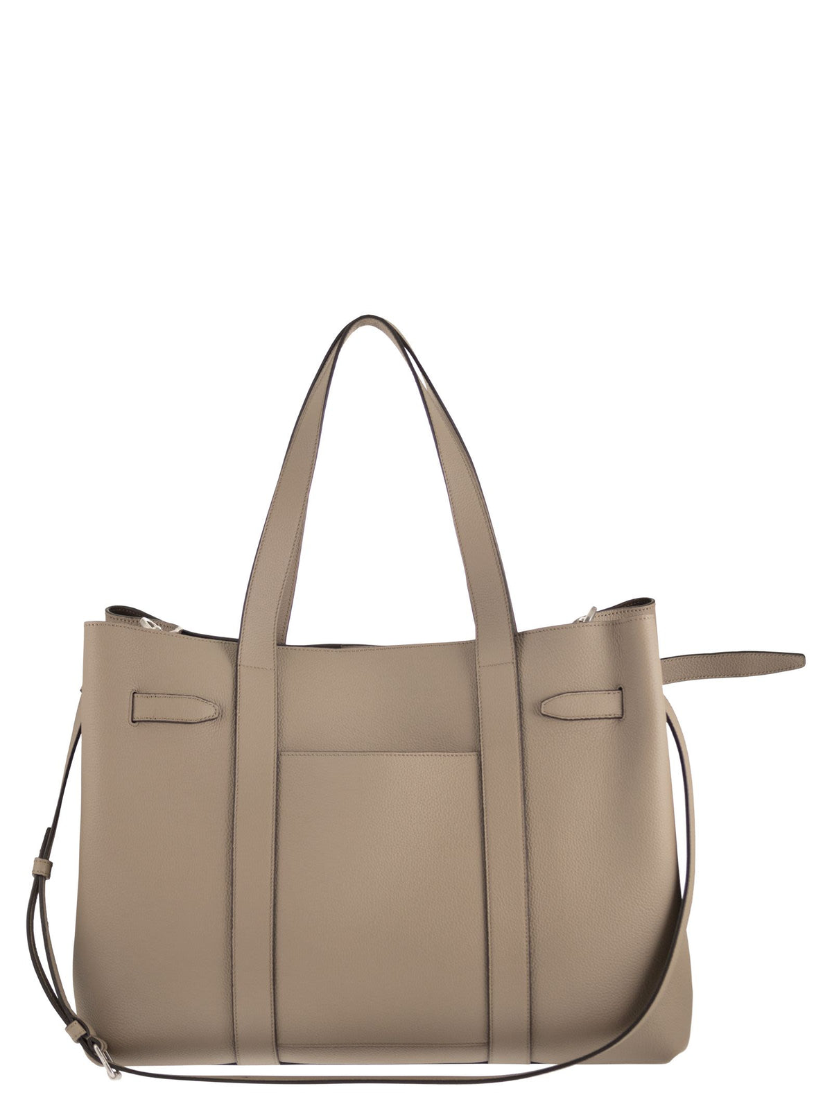 Tod's Men Tumbled Calfskin Leather Tote Bag TOD'S