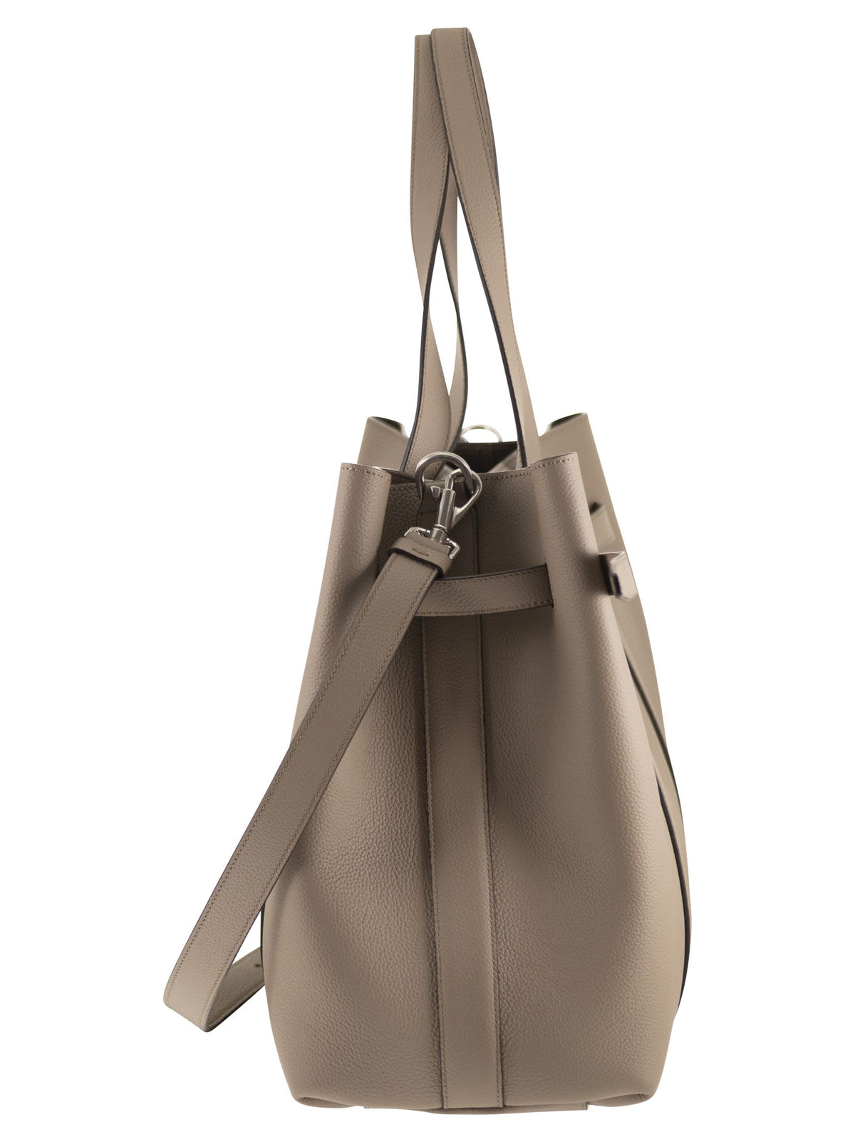 Tod's Men Tumbled Calfskin Leather Tote Bag TOD'S