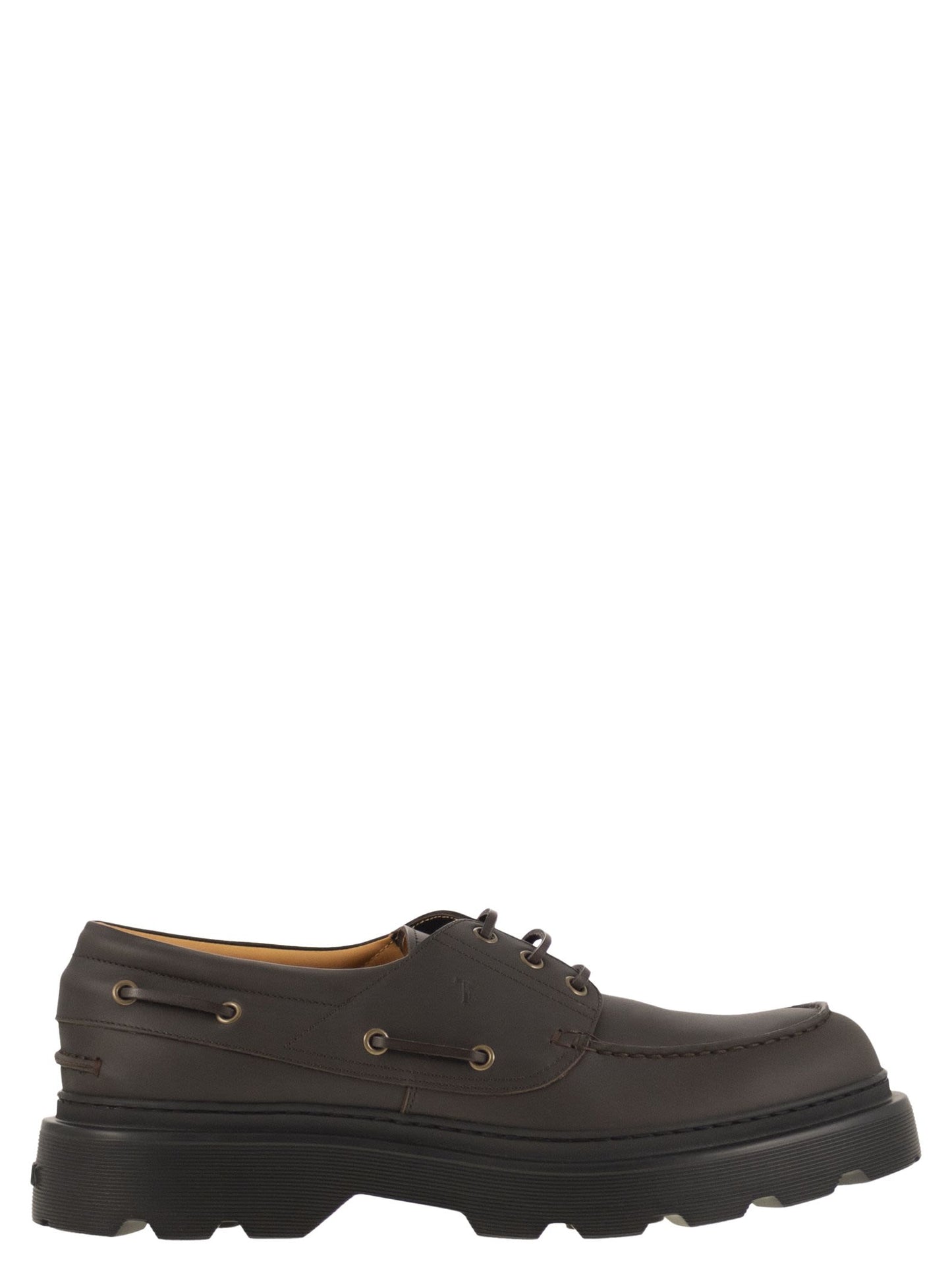 Tod's Men Leather Boat Shoe TOD'S