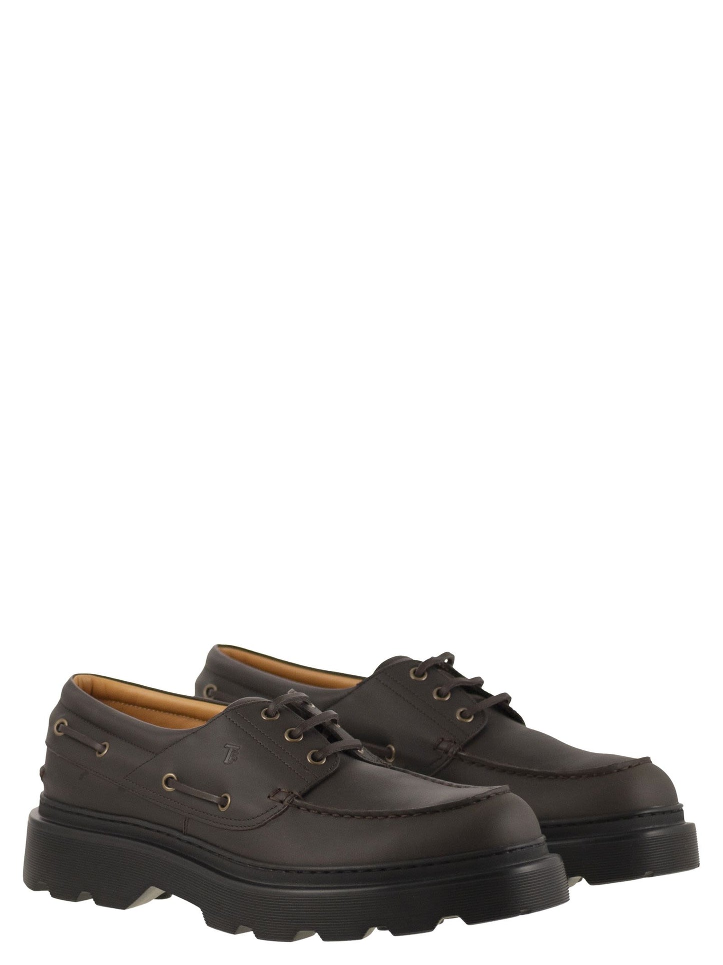 Tod's Men Leather Boat Shoe TOD'S