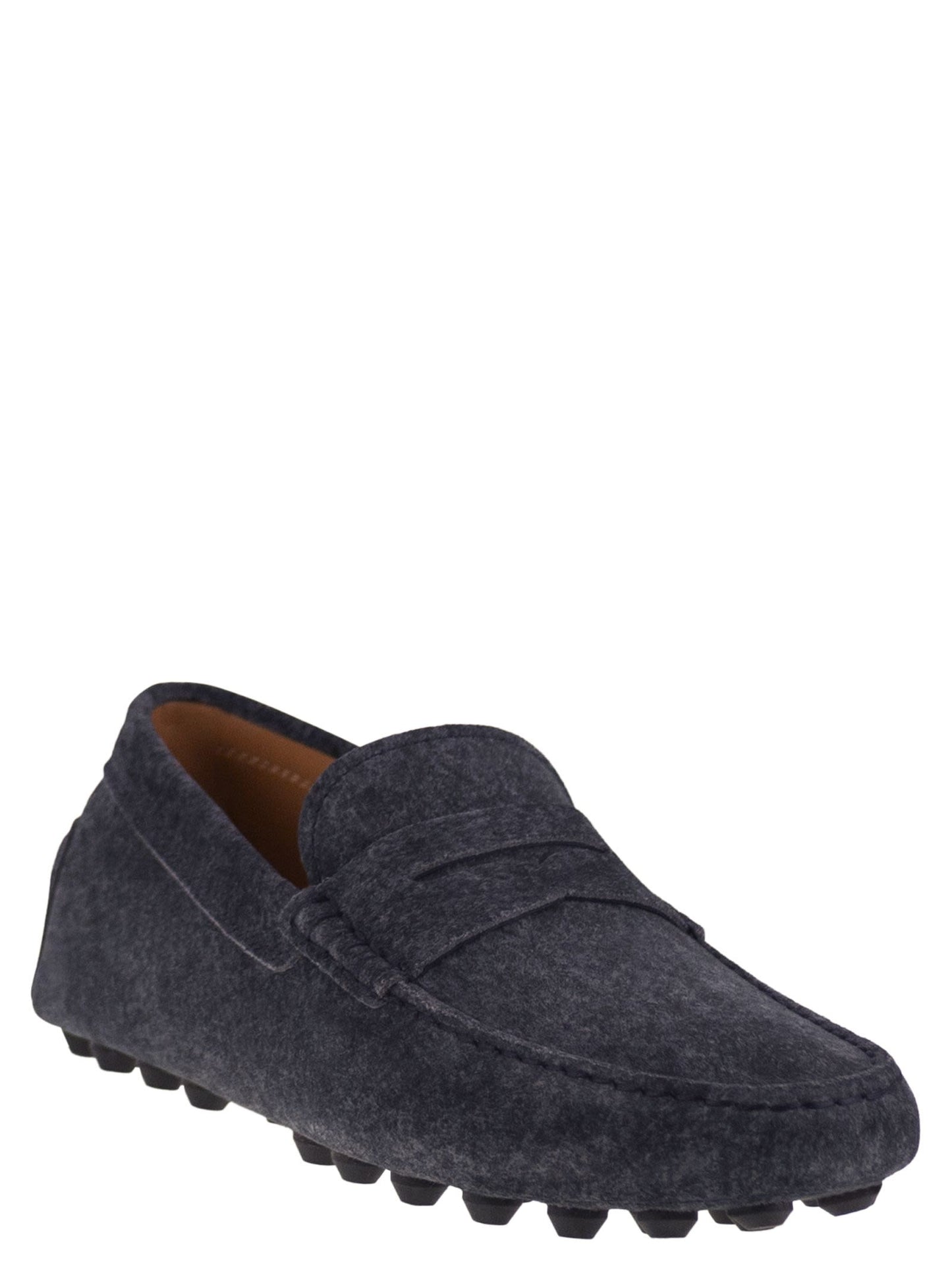 Tod's Men Gommino Bubble Sole In Suede Leather TOD'S