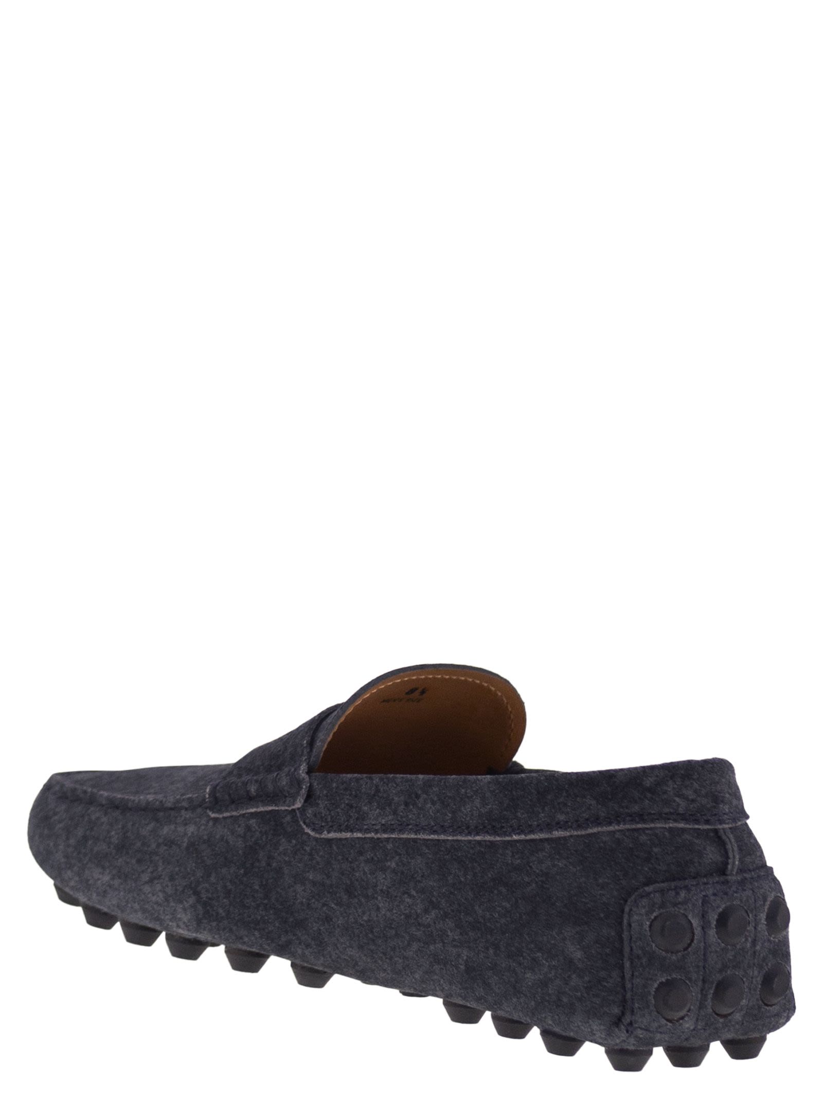 Tod's Men Gommino Bubble Sole In Suede Leather TOD'S