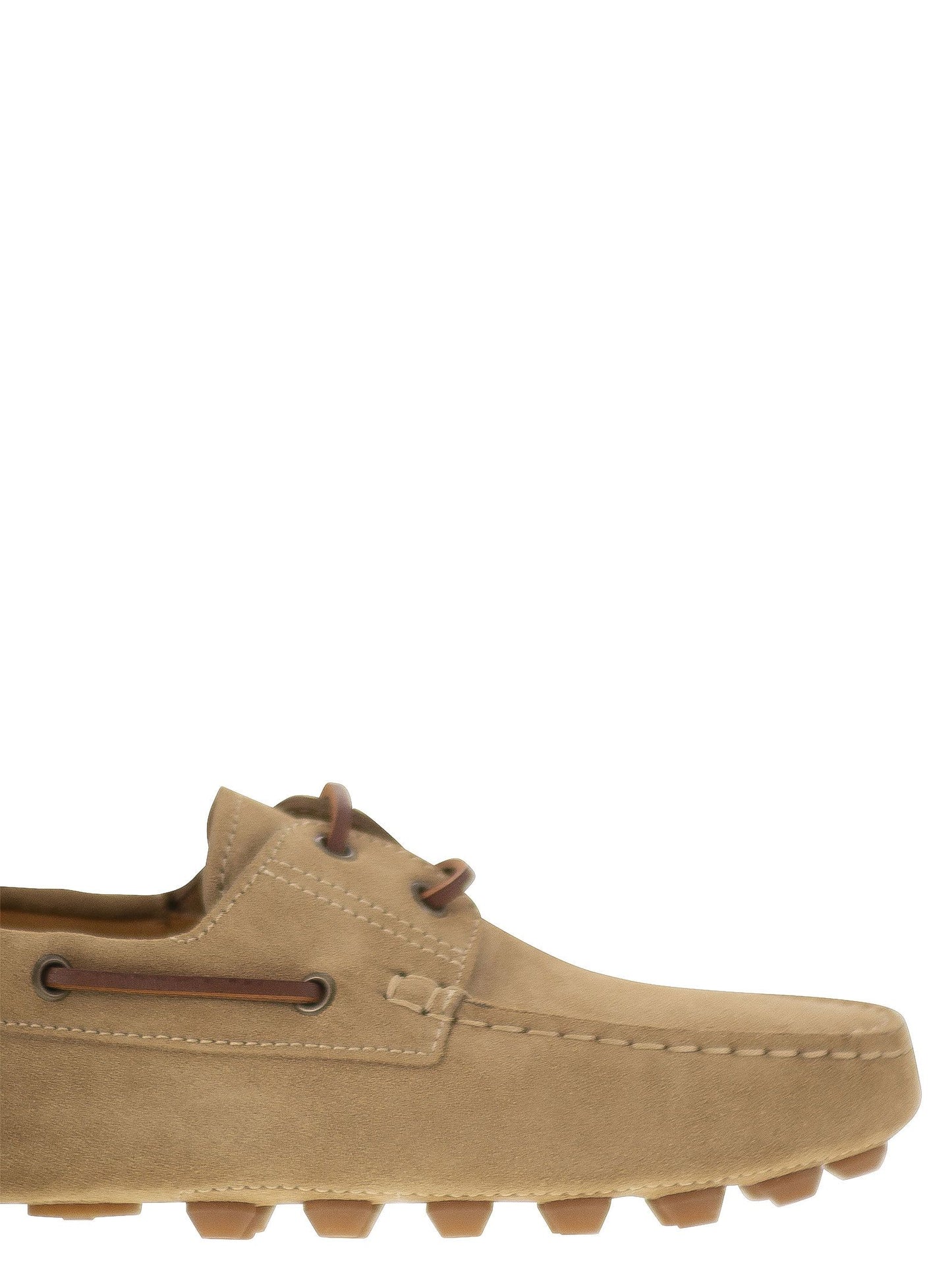 Tod's Men Rubber Bubble Suede Boat TOD'S