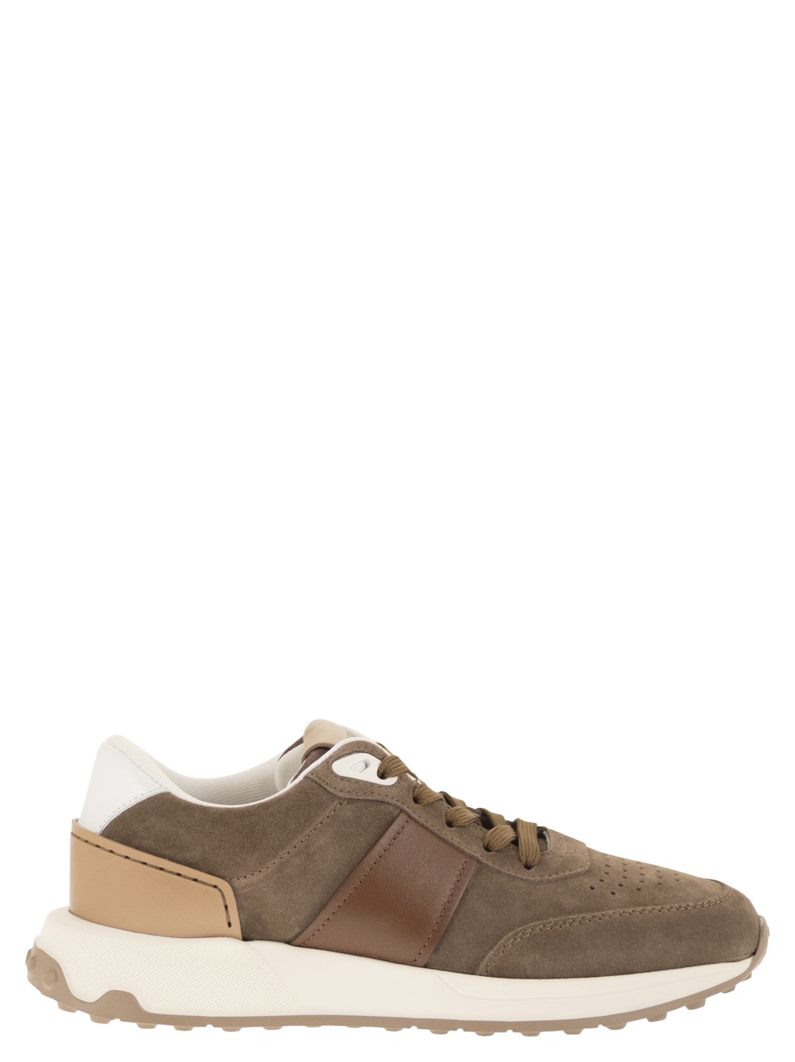 Tod's Men Suede Leather Trainers TOD'S