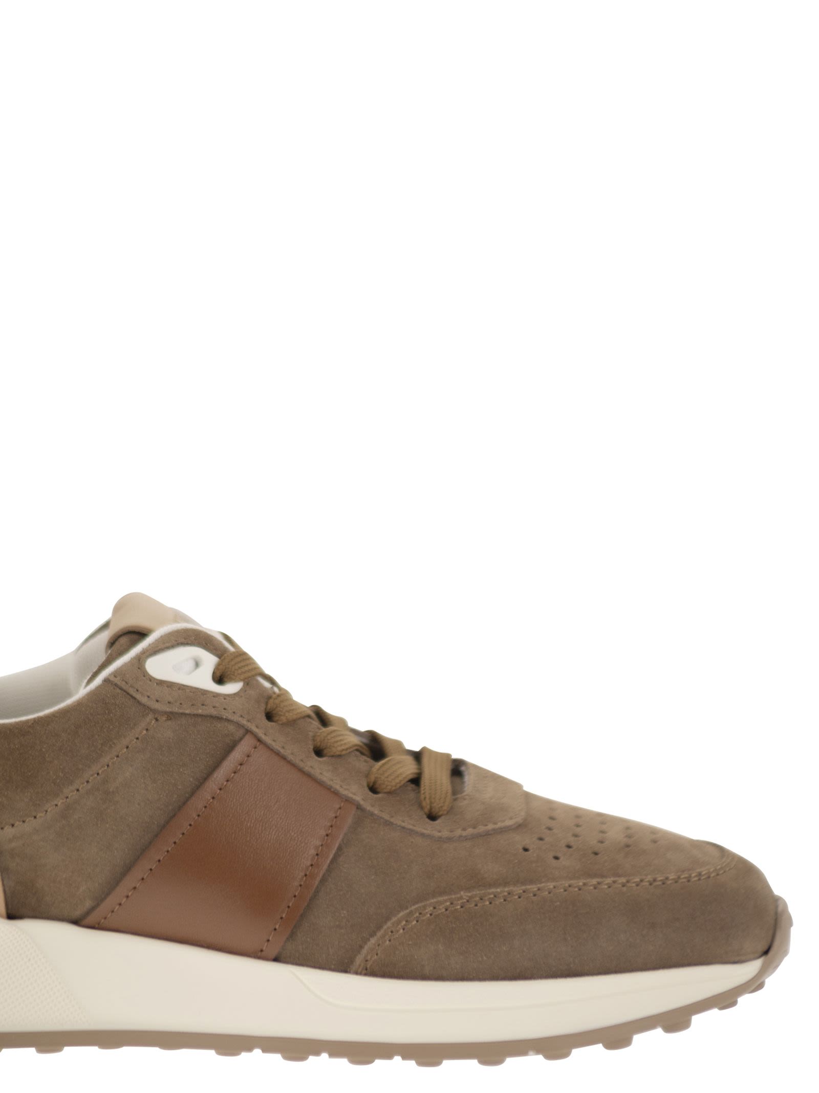 Tod's Men Suede Leather Trainers TOD'S