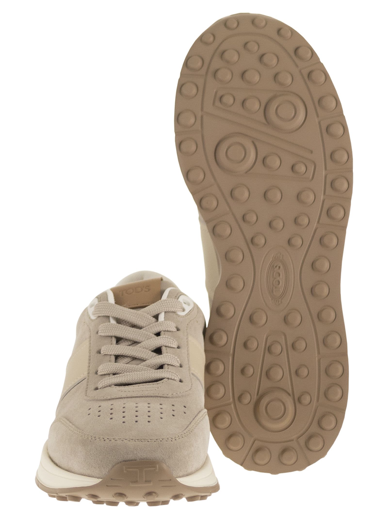 Tod's Men Suede Leather Trainers TOD'S
