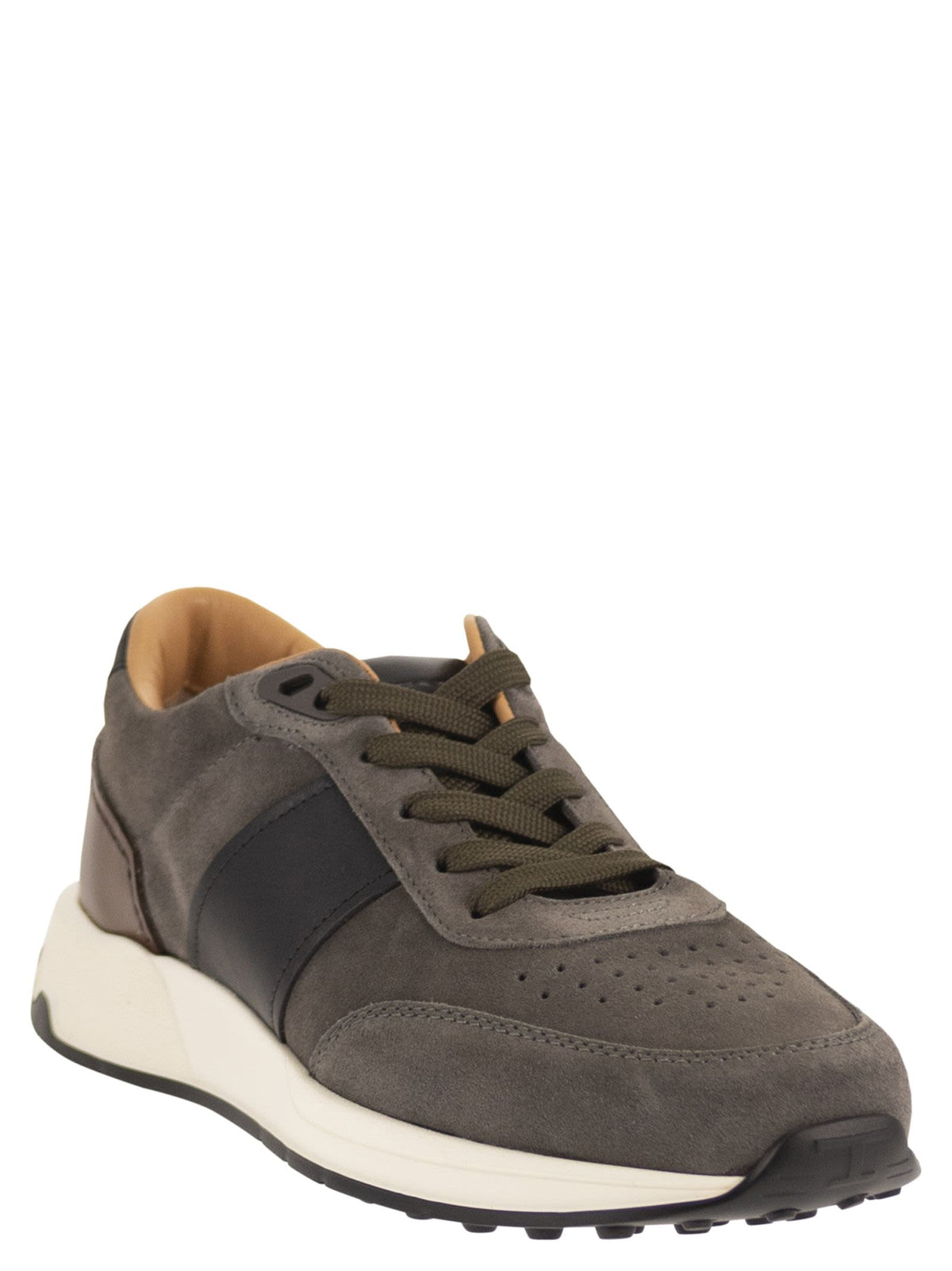 Tod's Men Suede Leather Trainers TOD'S