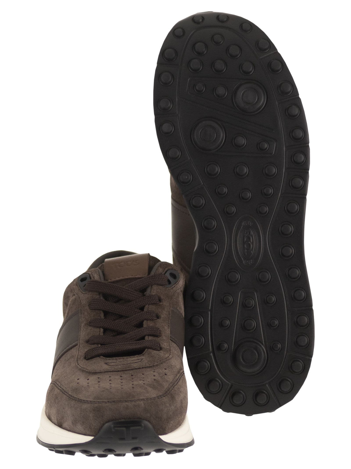 Tod's Men Suede Leather Trainers TOD'S