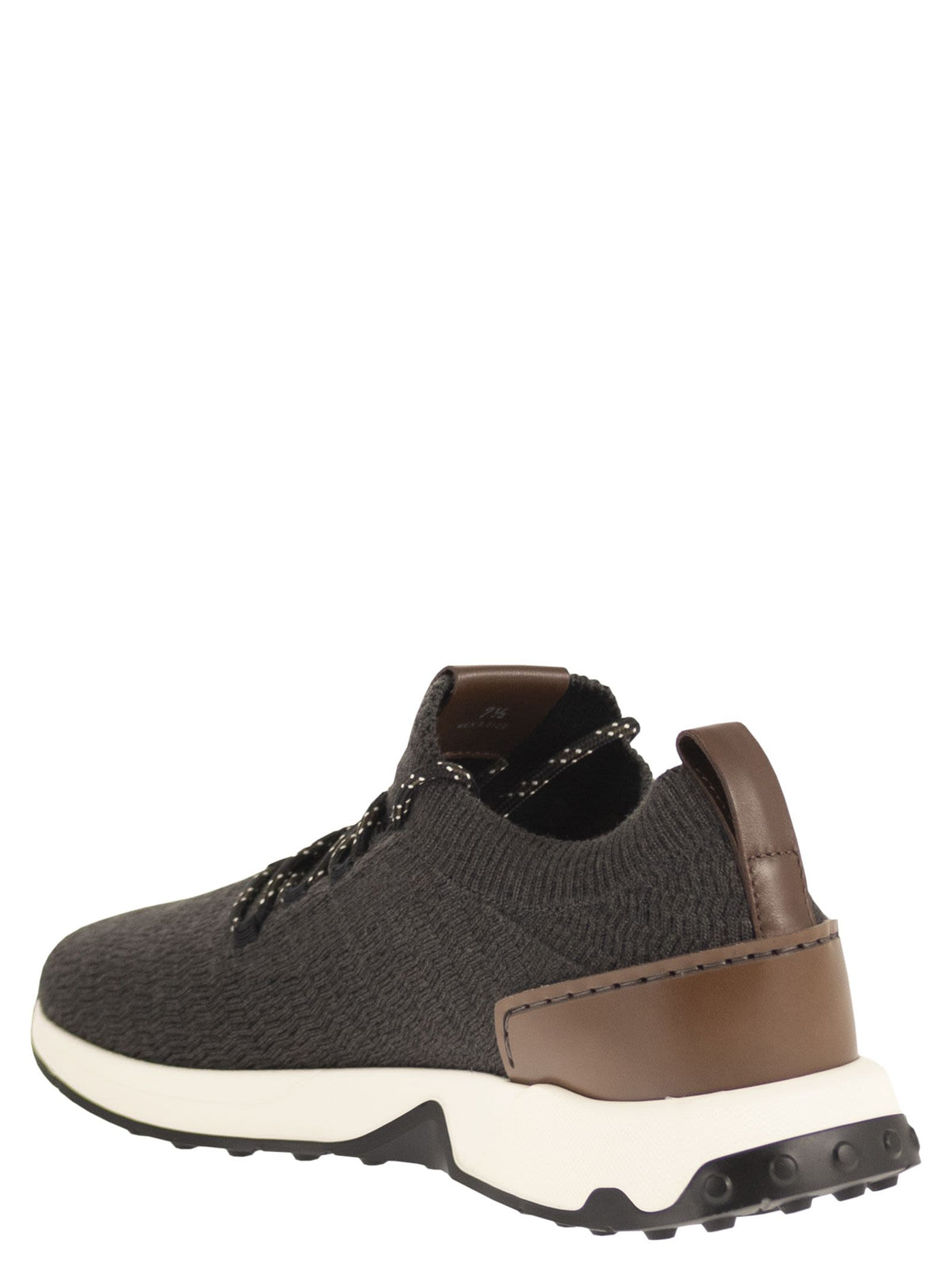 Tod's Men Technical Fabric Sneakers With Leather Inserts TOD'S