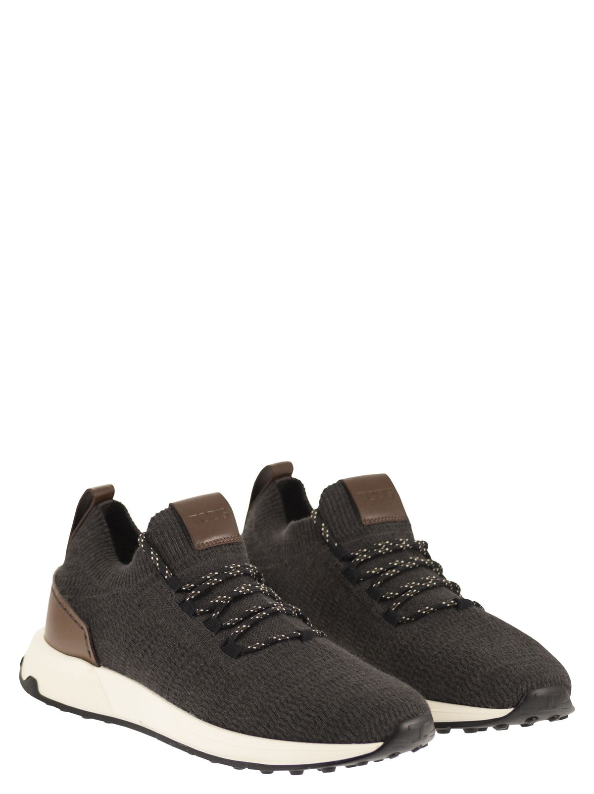 Tod's Men Technical Fabric Sneakers With Leather Inserts TOD'S