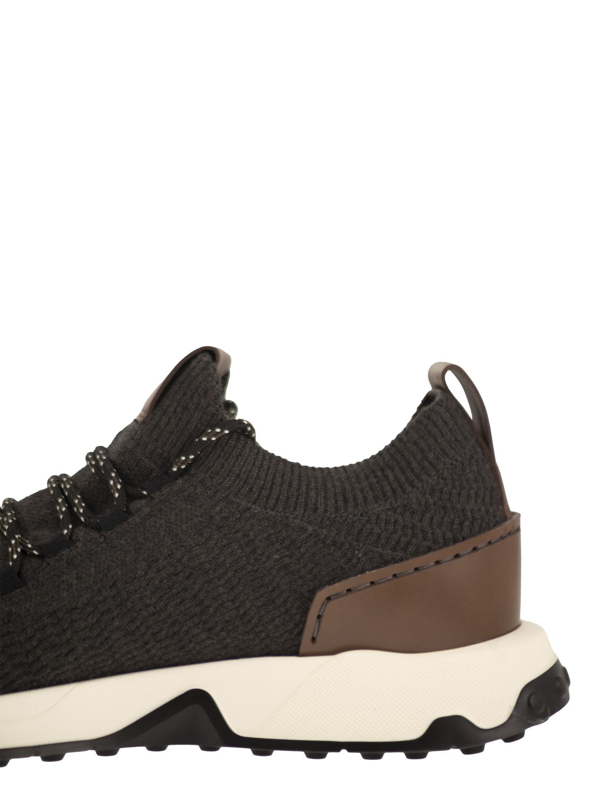 Tod's Men Technical Fabric Sneakers With Leather Inserts TOD'S