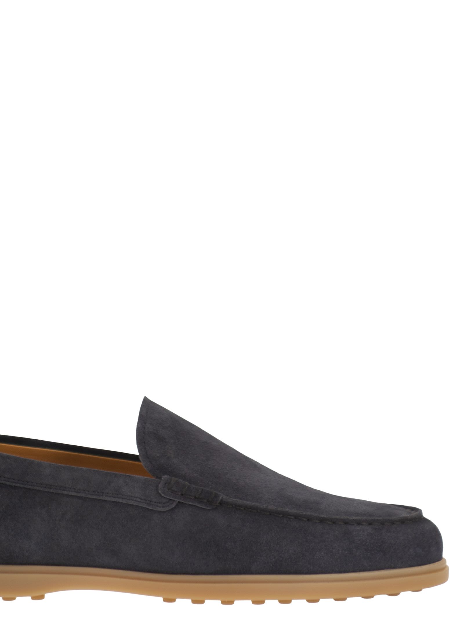Tod's Men Suede Leather Slipper Moccasin TOD'S