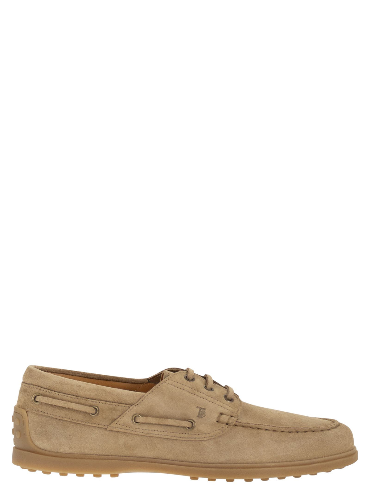 Tod's Men Suede Boat Shoe