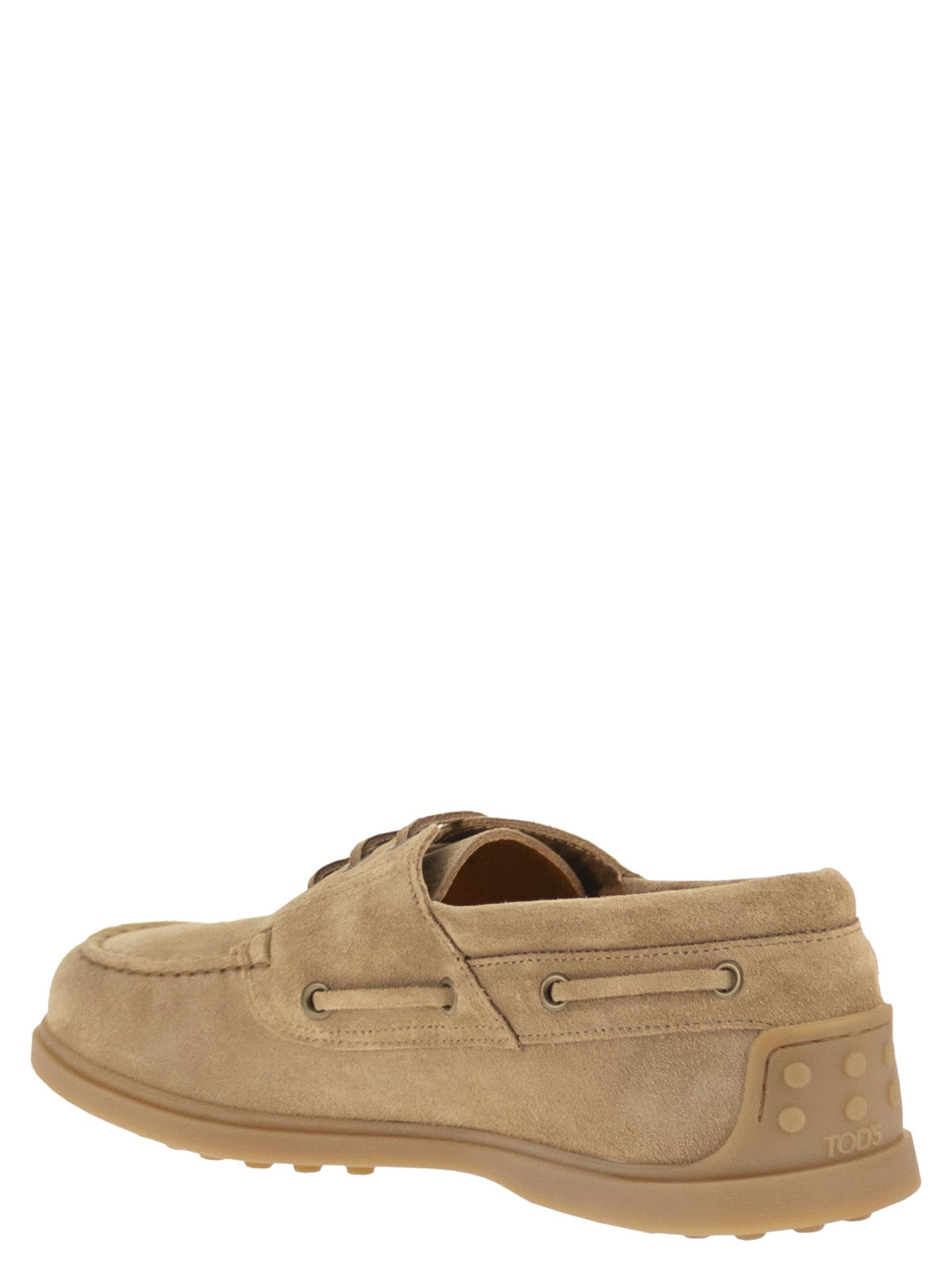 Tod's Men Suede Boat Shoe