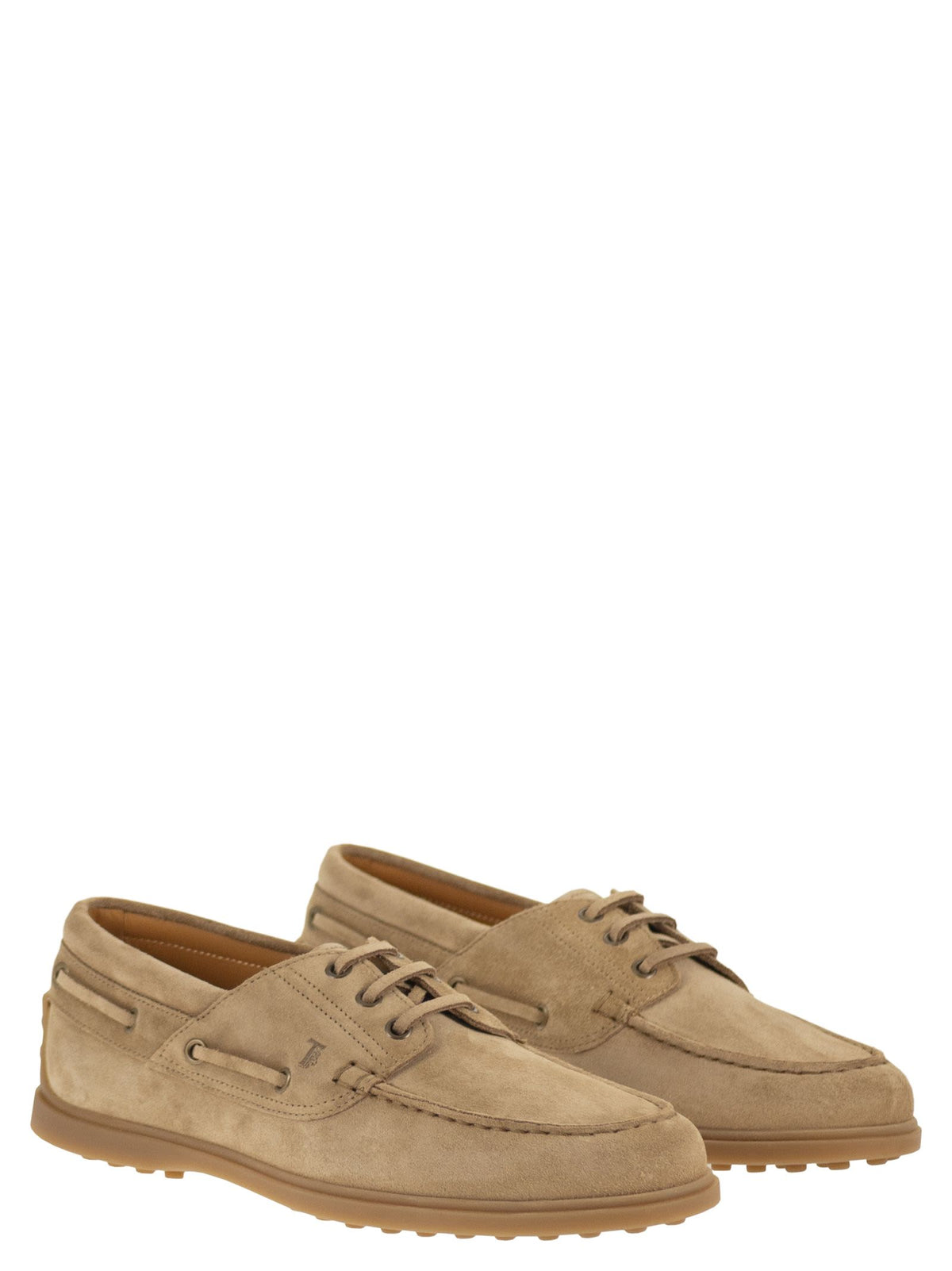 Tod's Men Suede Boat Shoe