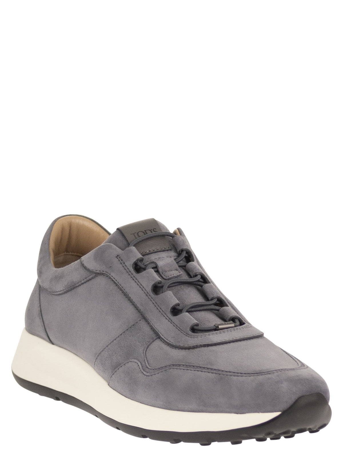 Tod's Men Goatskin Suede Sneakers TOD'S
