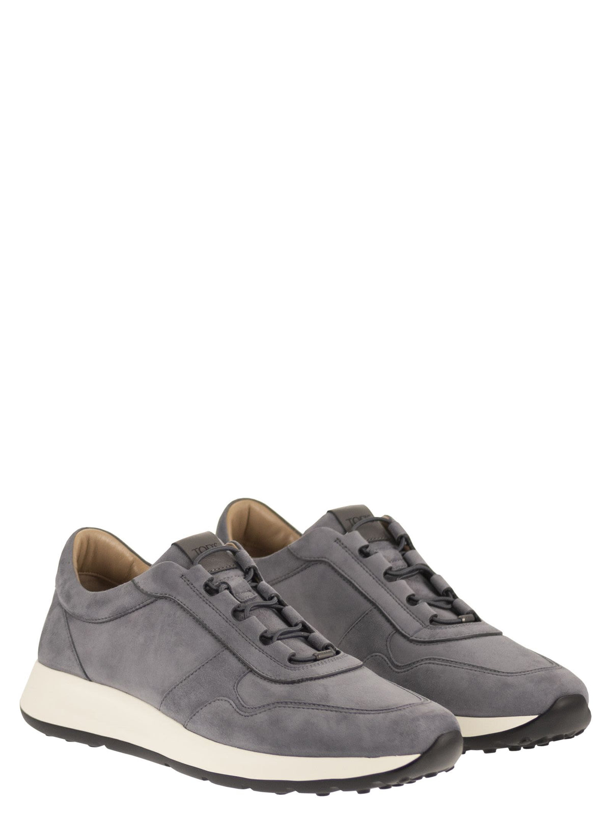 Tod's Men Goatskin Suede Sneakers TOD'S