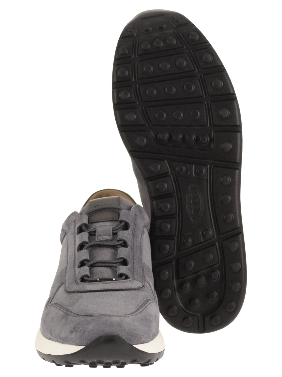 Tod's Men Goatskin Suede Sneakers TOD'S