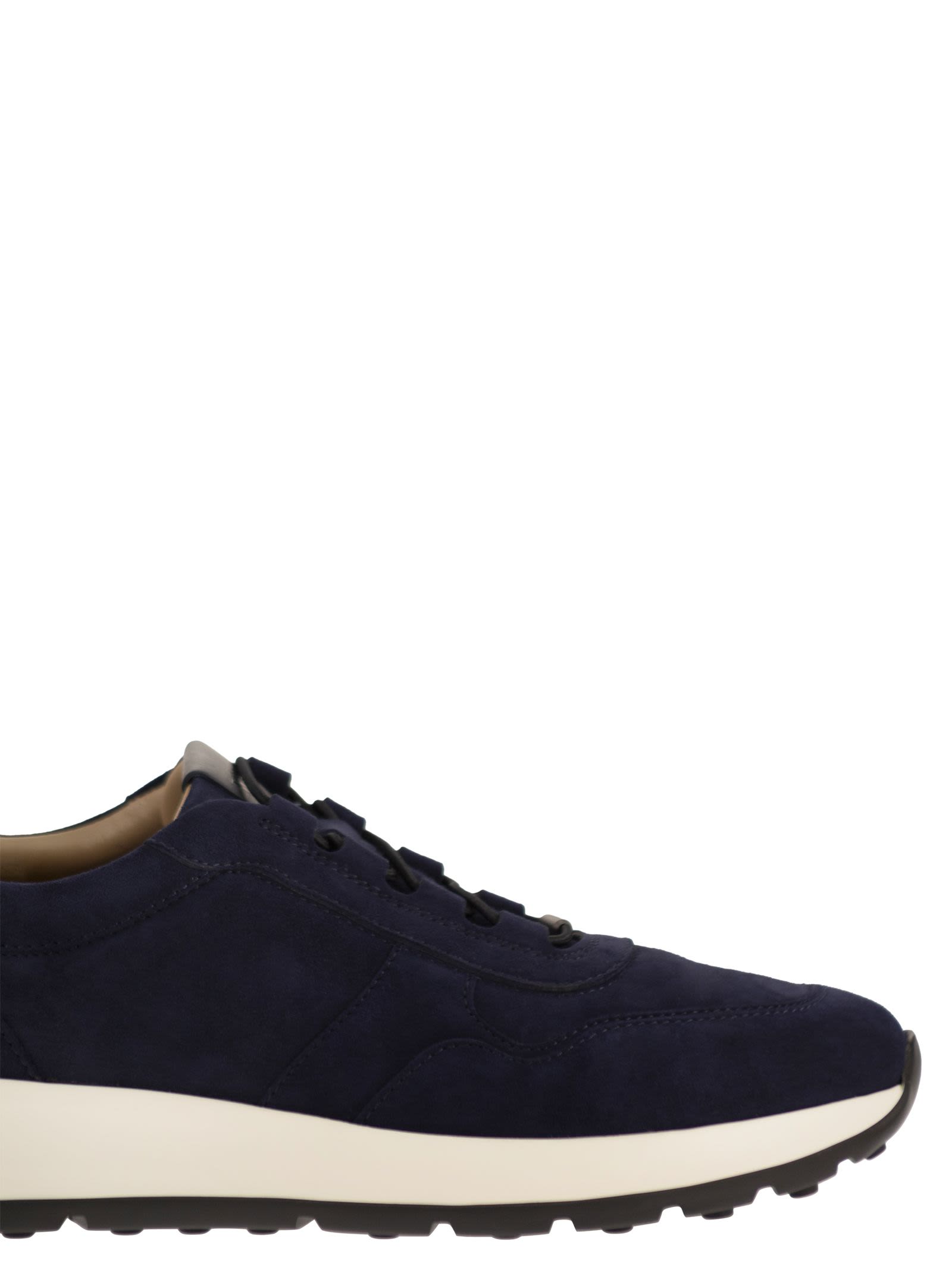 Tod's Men Goatskin Suede Sneakers TOD'S
