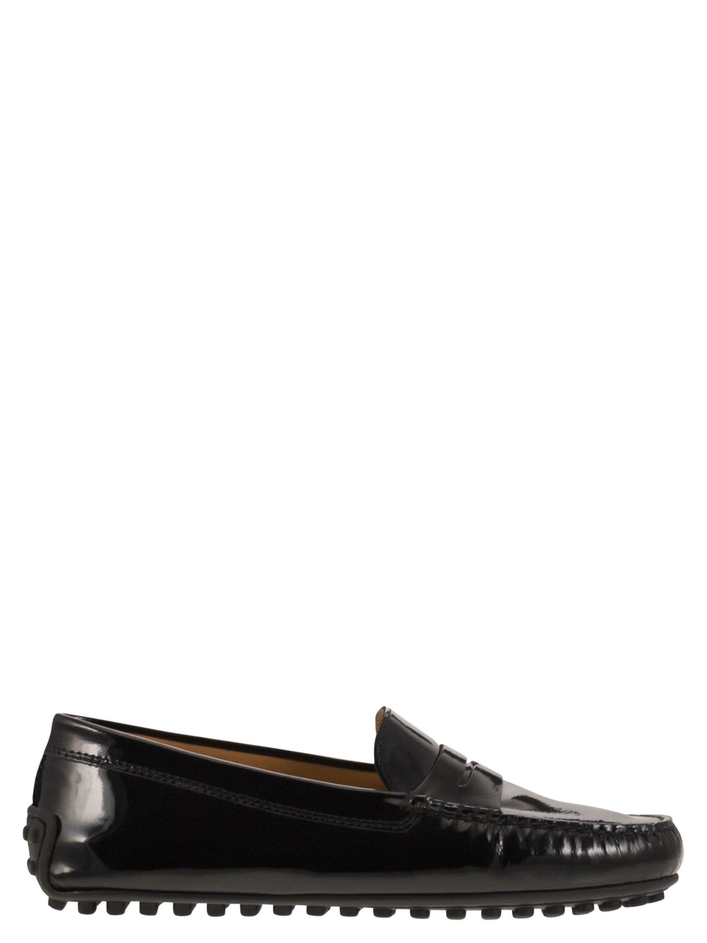 Tod's Women City Gommino Moccasin In Glossy Leather TOD'S
