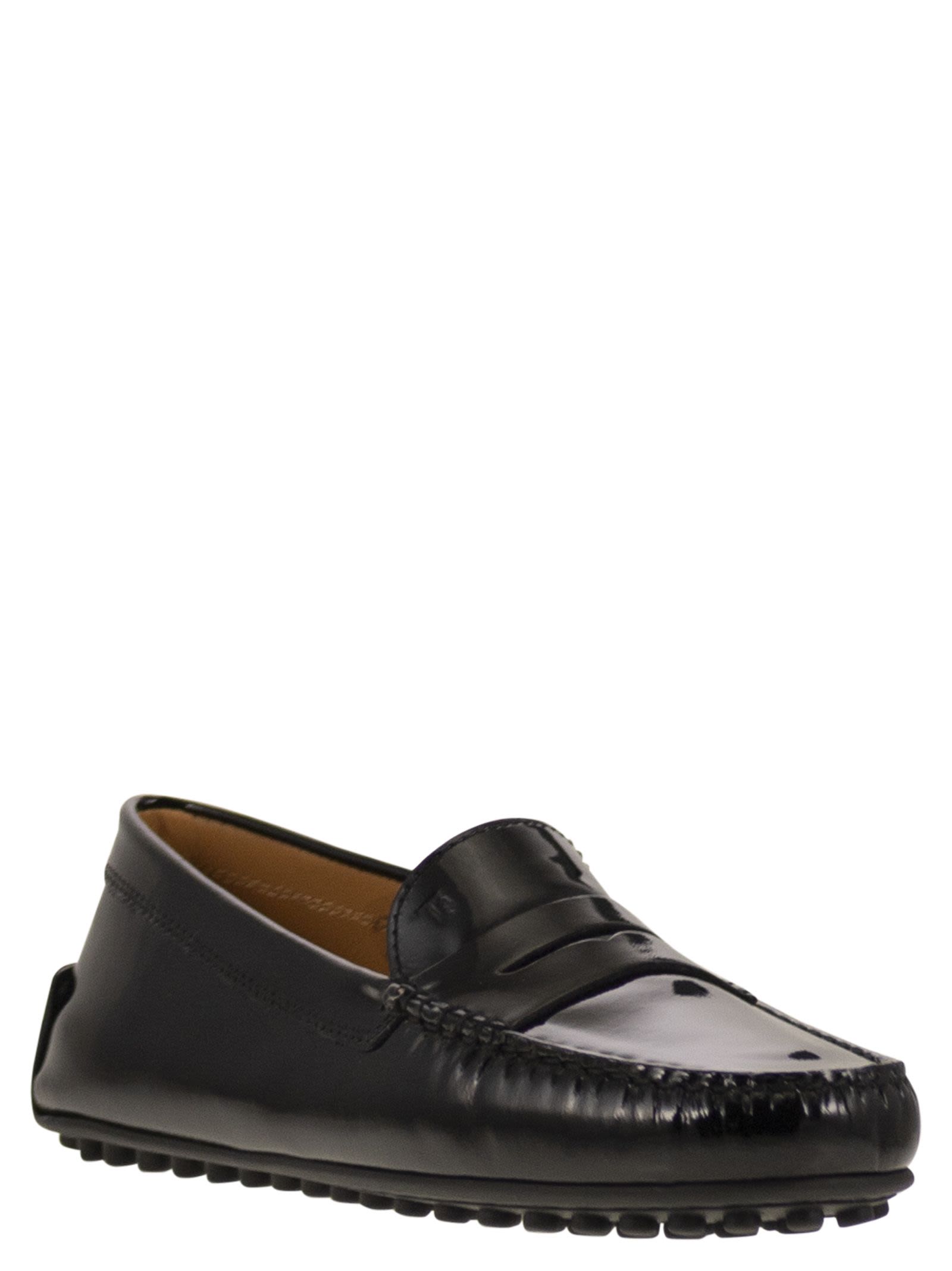 Tod's Women City Gommino Moccasin In Glossy Leather TOD'S
