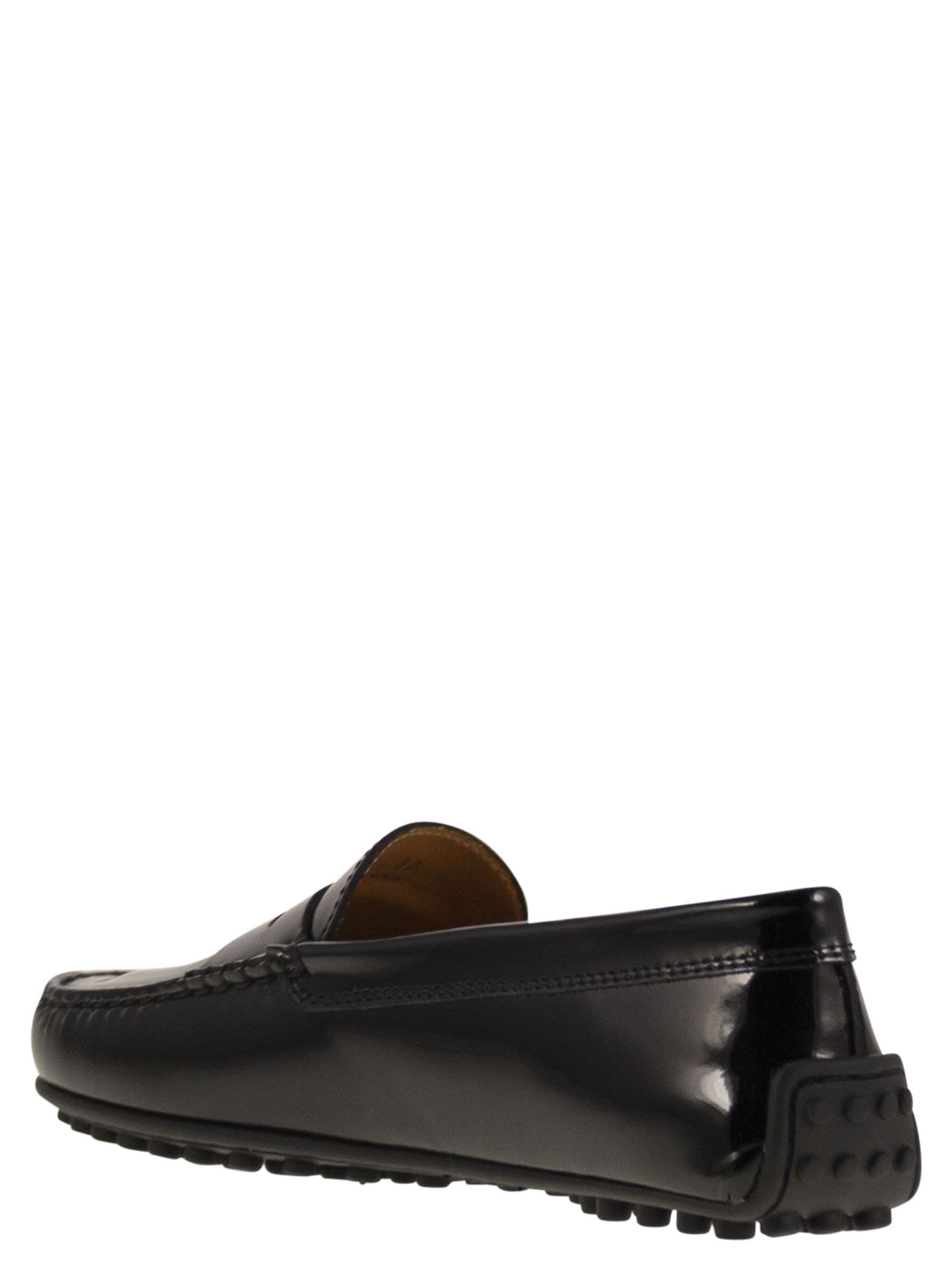Tod's Women City Gommino Moccasin In Glossy Leather TOD'S
