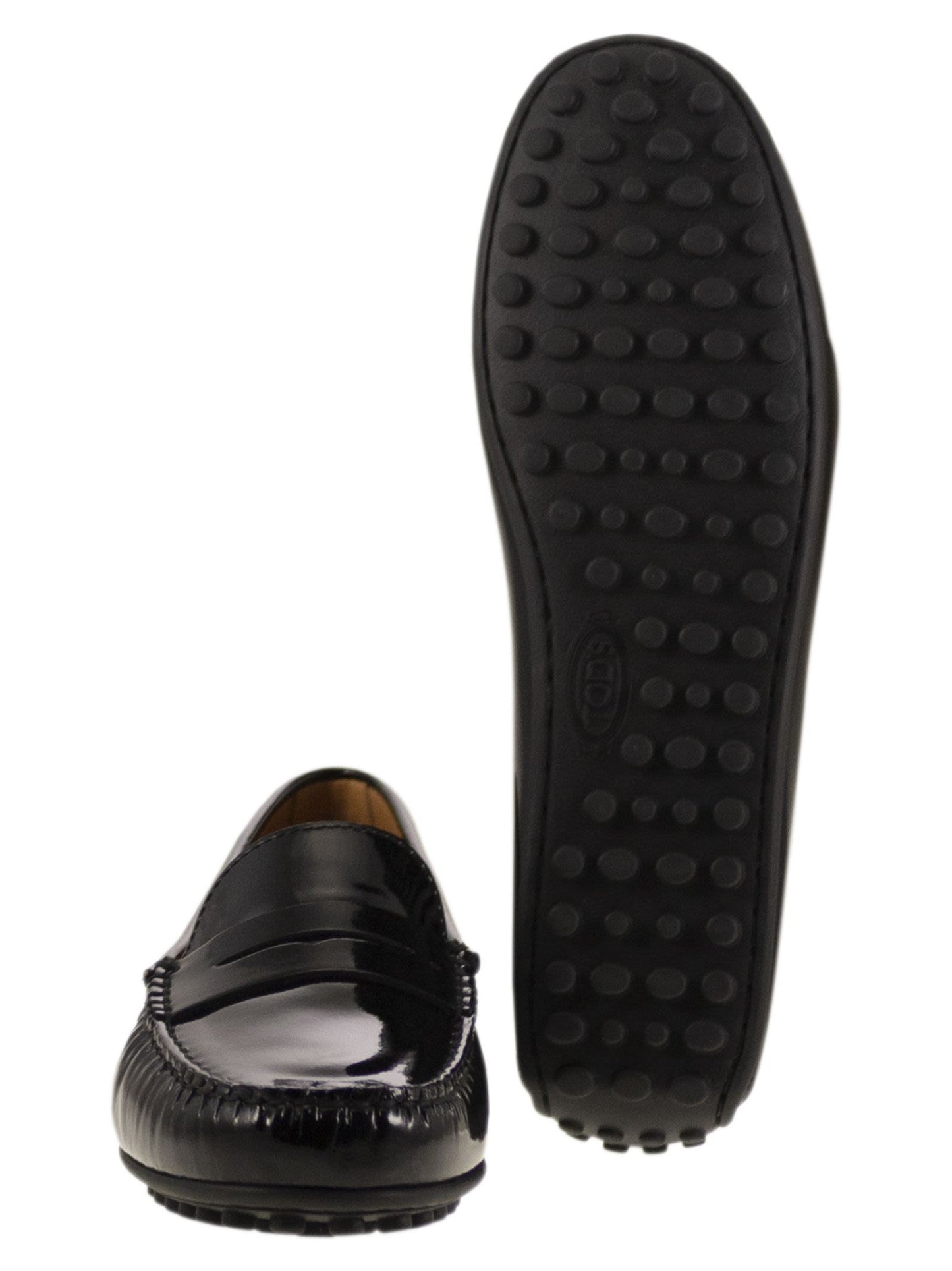Tod's Women City Gommino Moccasin In Glossy Leather TOD'S