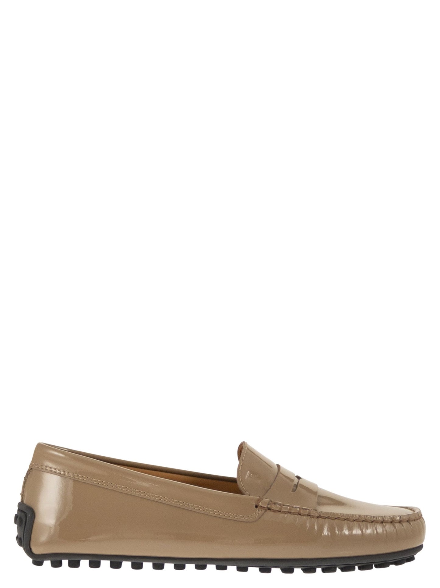 Tod's Women City Gommino Moccasin In Glossy Leather TOD'S